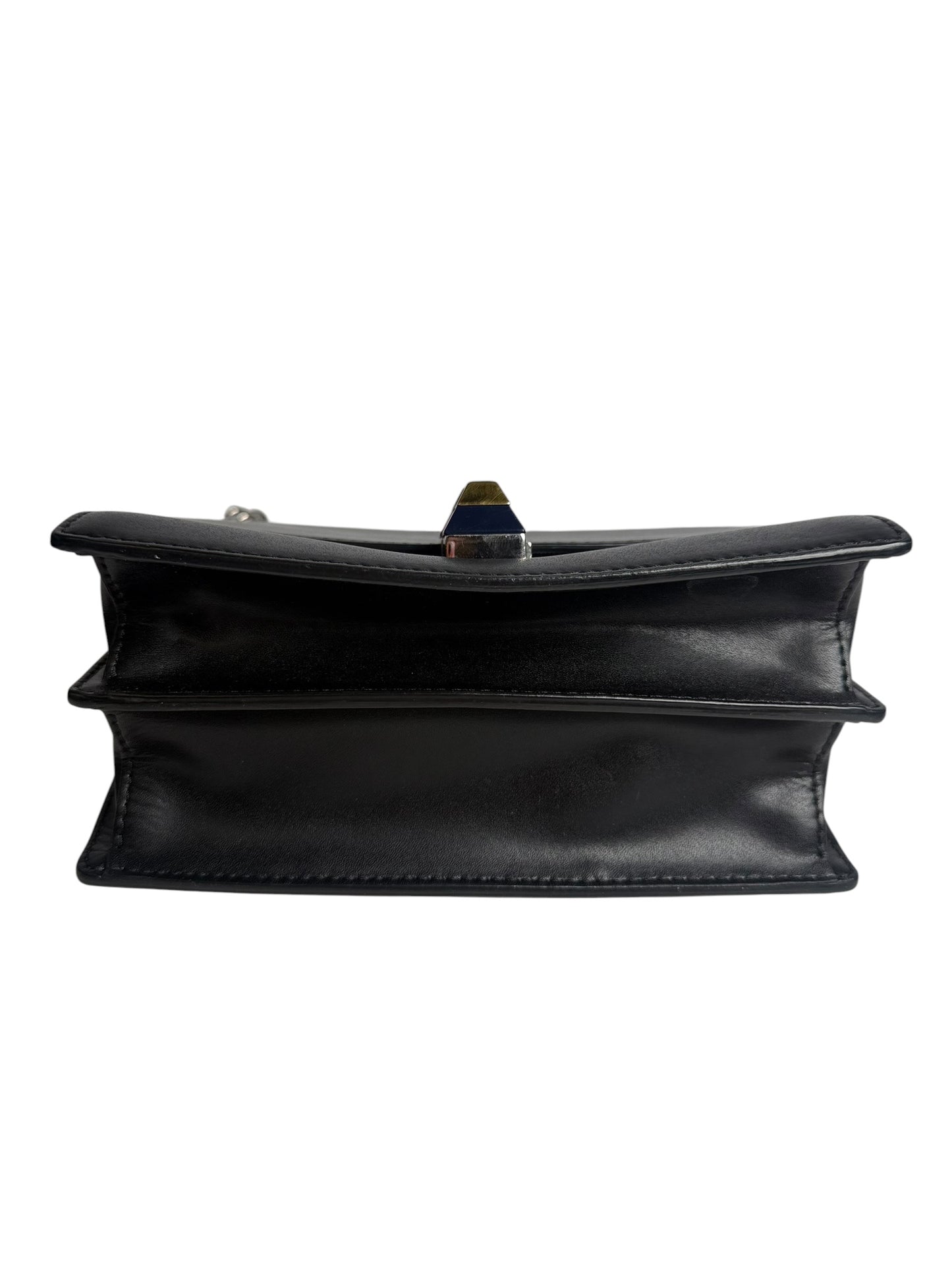 Fendi Small Kan I Leather Shoulder Bag T7428