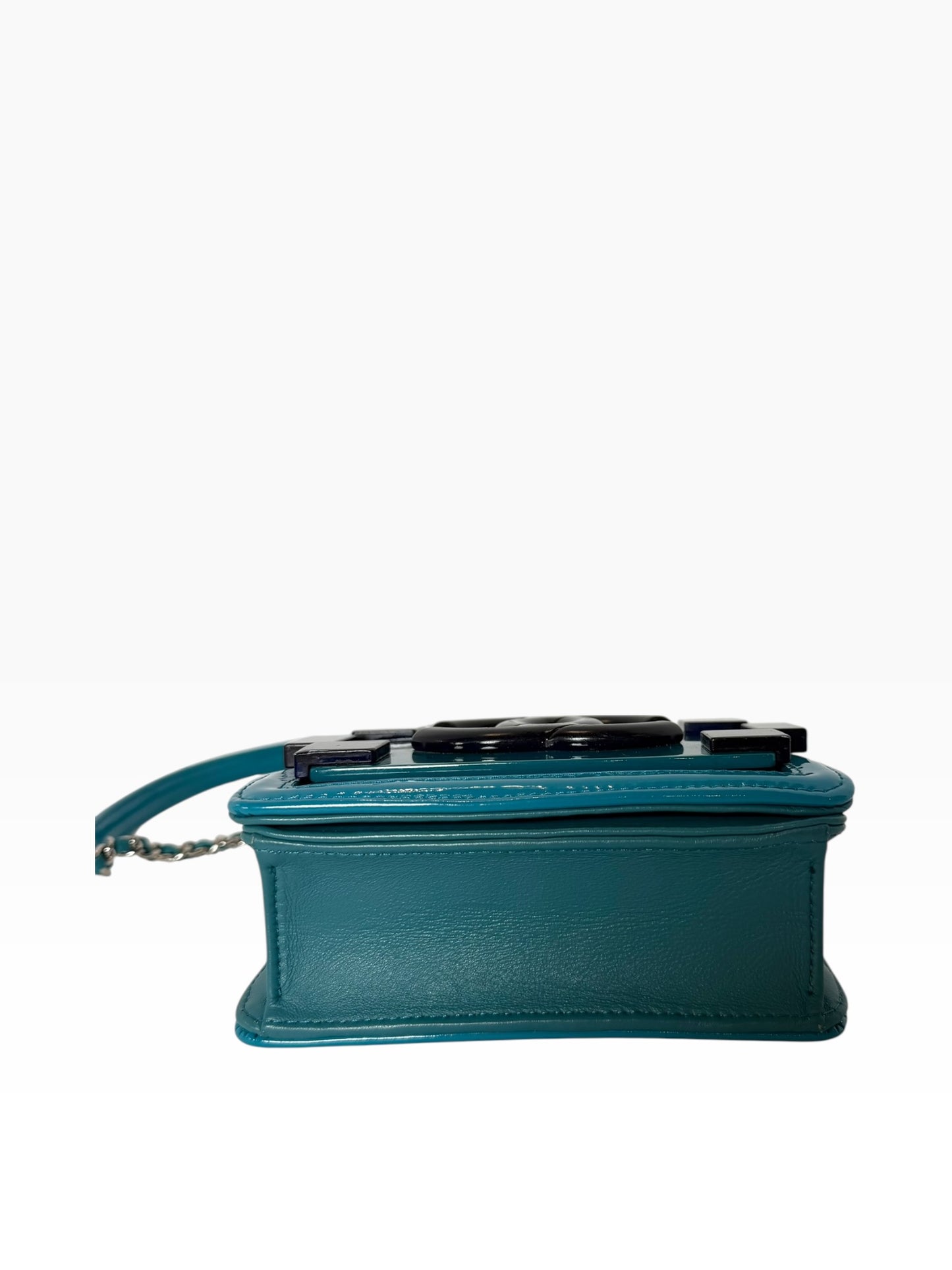 Chanel Patent Ombre Blue SHW