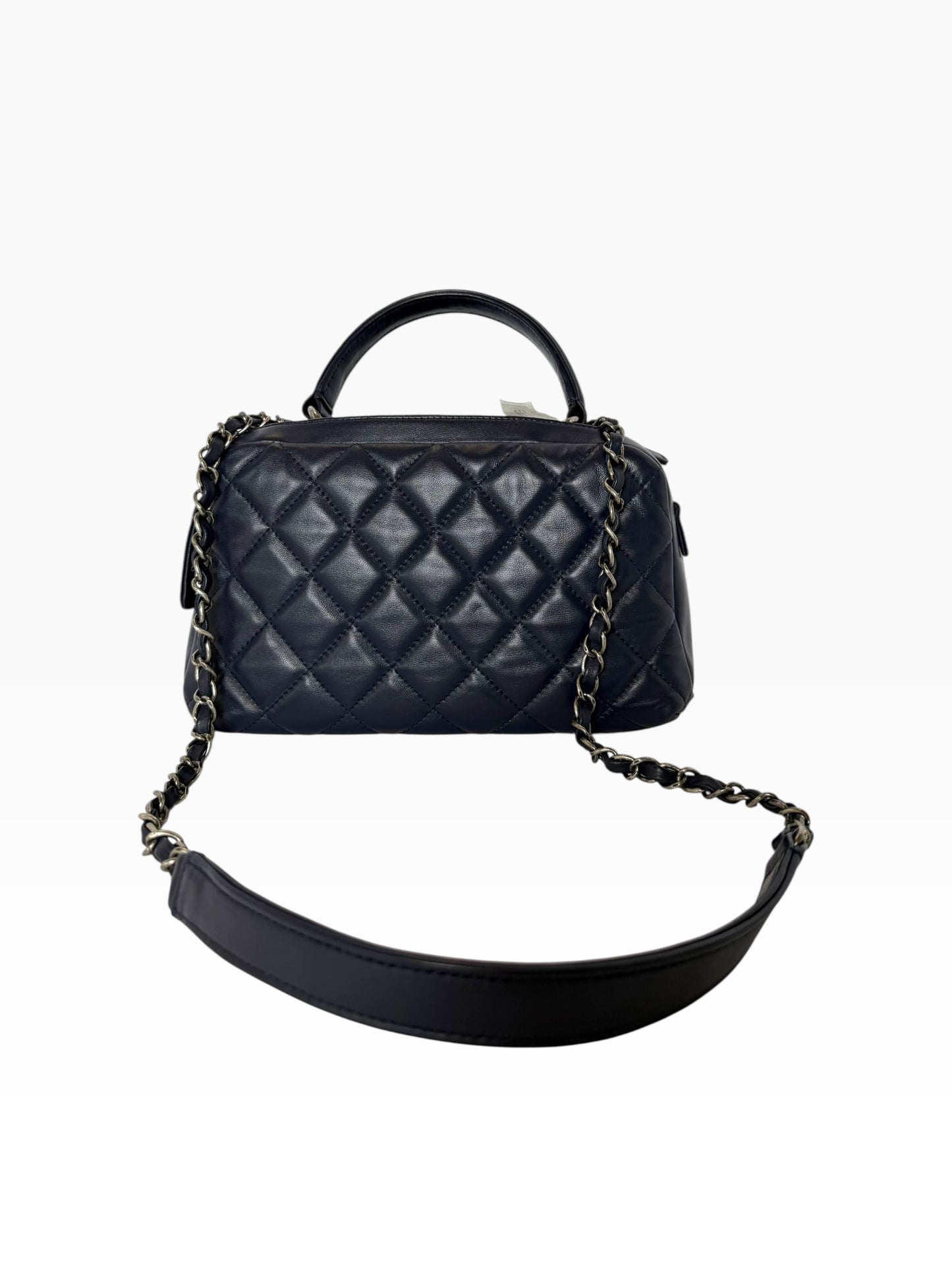 Chanel Navy Trendy Bowler RHW
