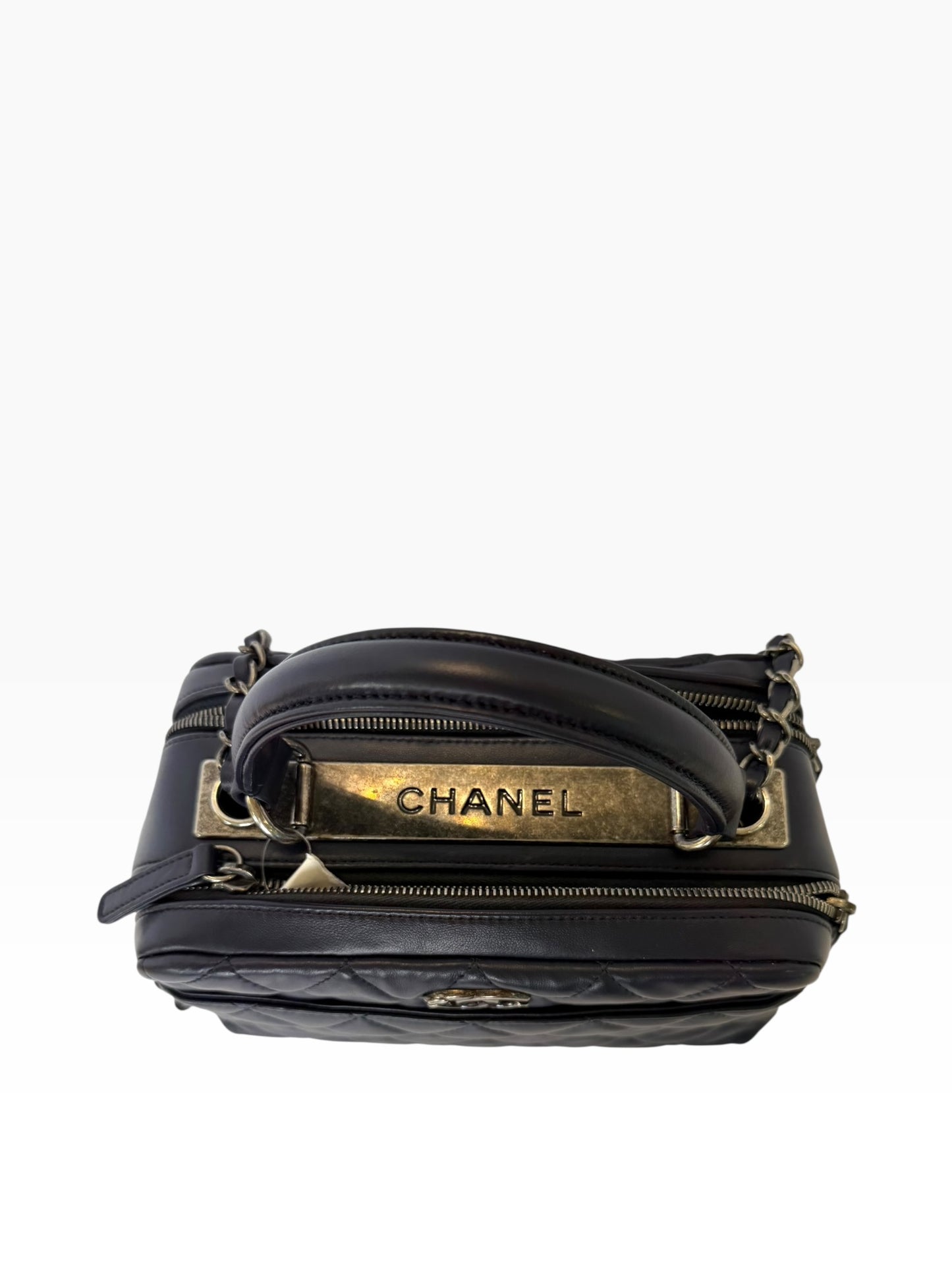 Chanel Navy Trendy Bowler RHW