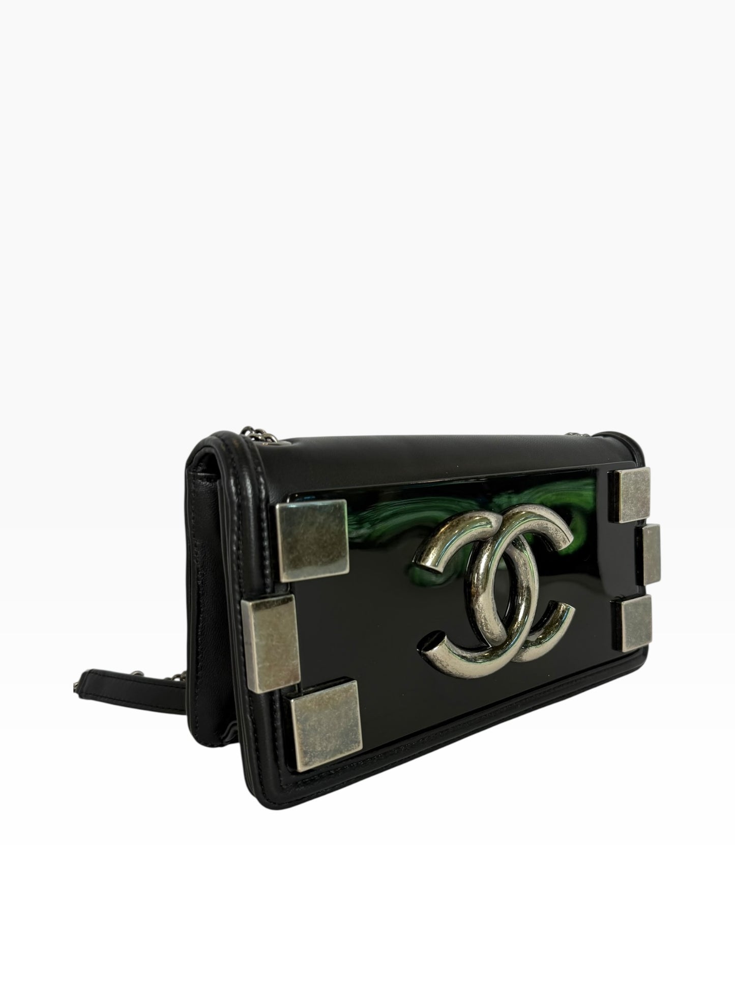 Chanel Patent RHW Buckle Crossbody