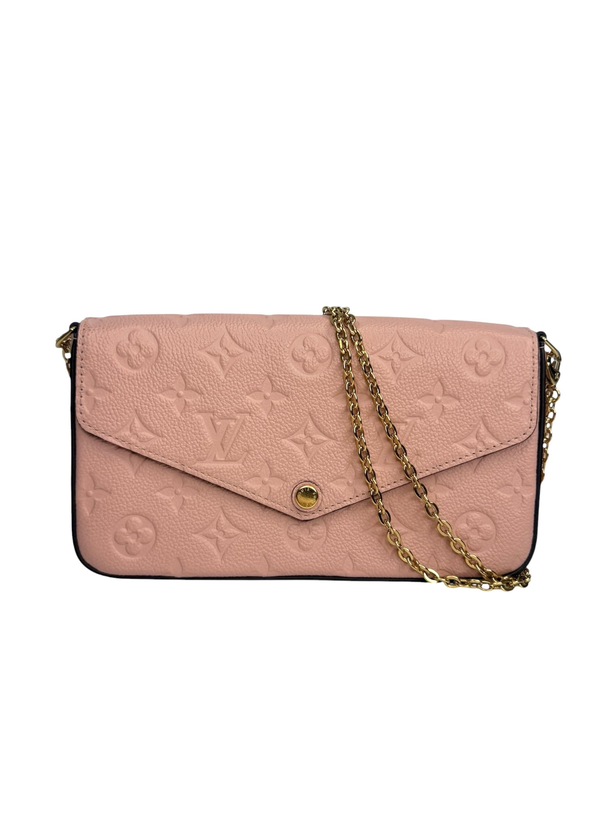 Louis Vuitton Felicie Monogram Empreinte Pink Pochette T9299