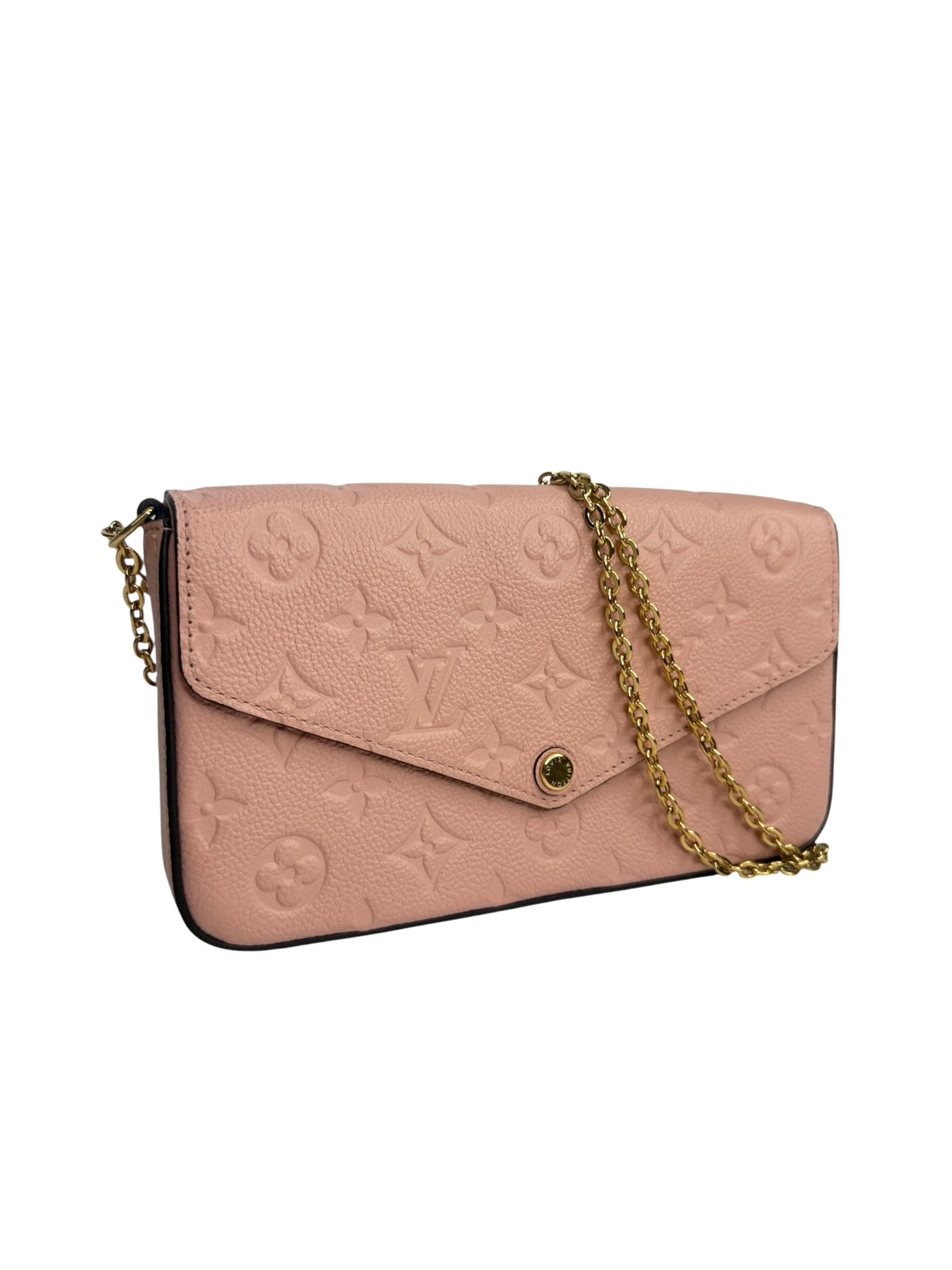 Louis Vuitton Felicie Monogram Empreinte Pink Pochette T9299