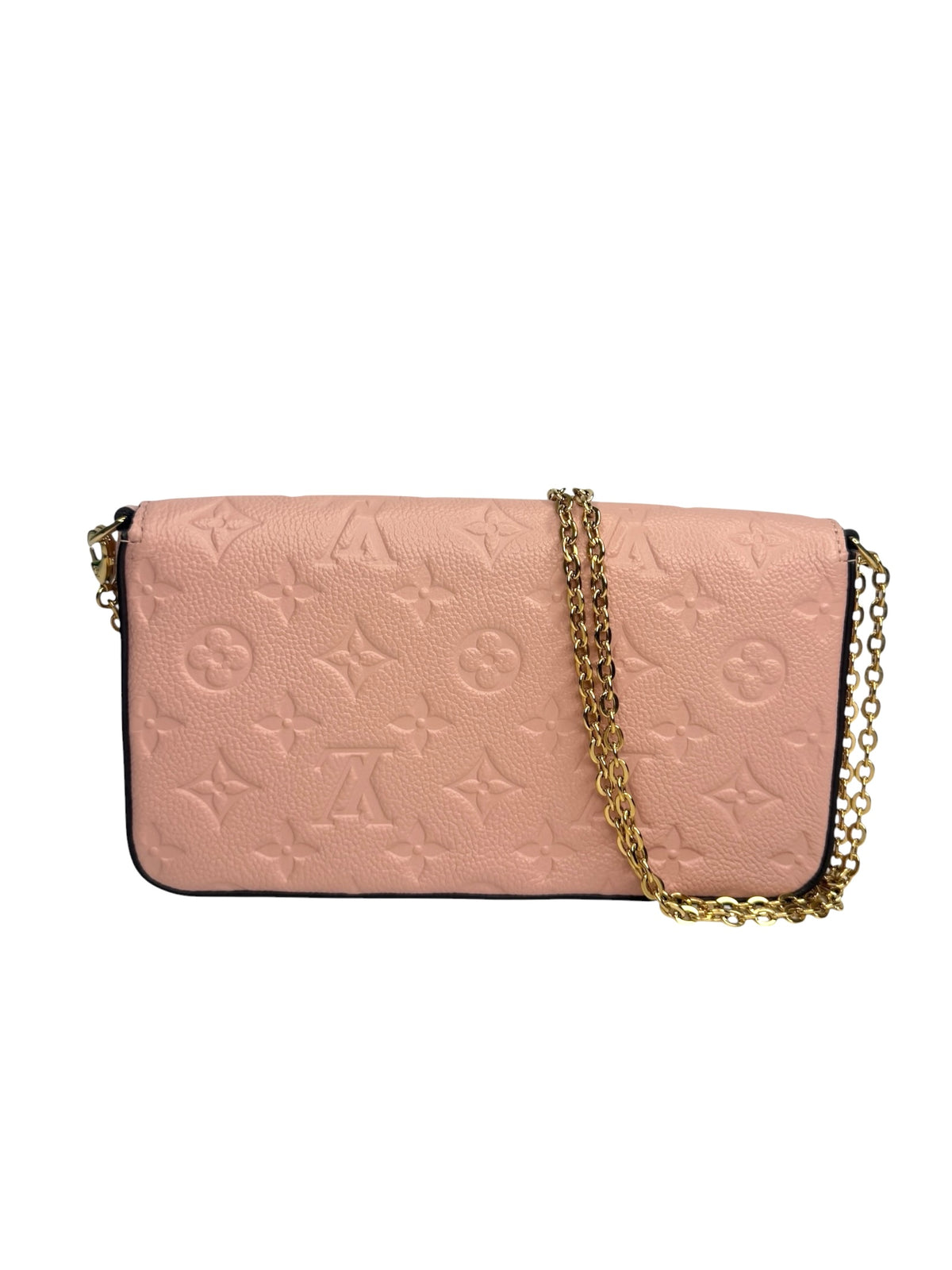 Louis Vuitton Felicie Monogram Empreinte Pink Pochette T9299