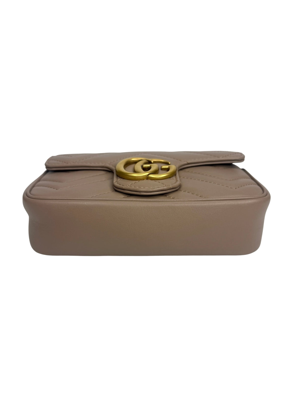 Gucci GG Marmont Super Mini Brown T9300