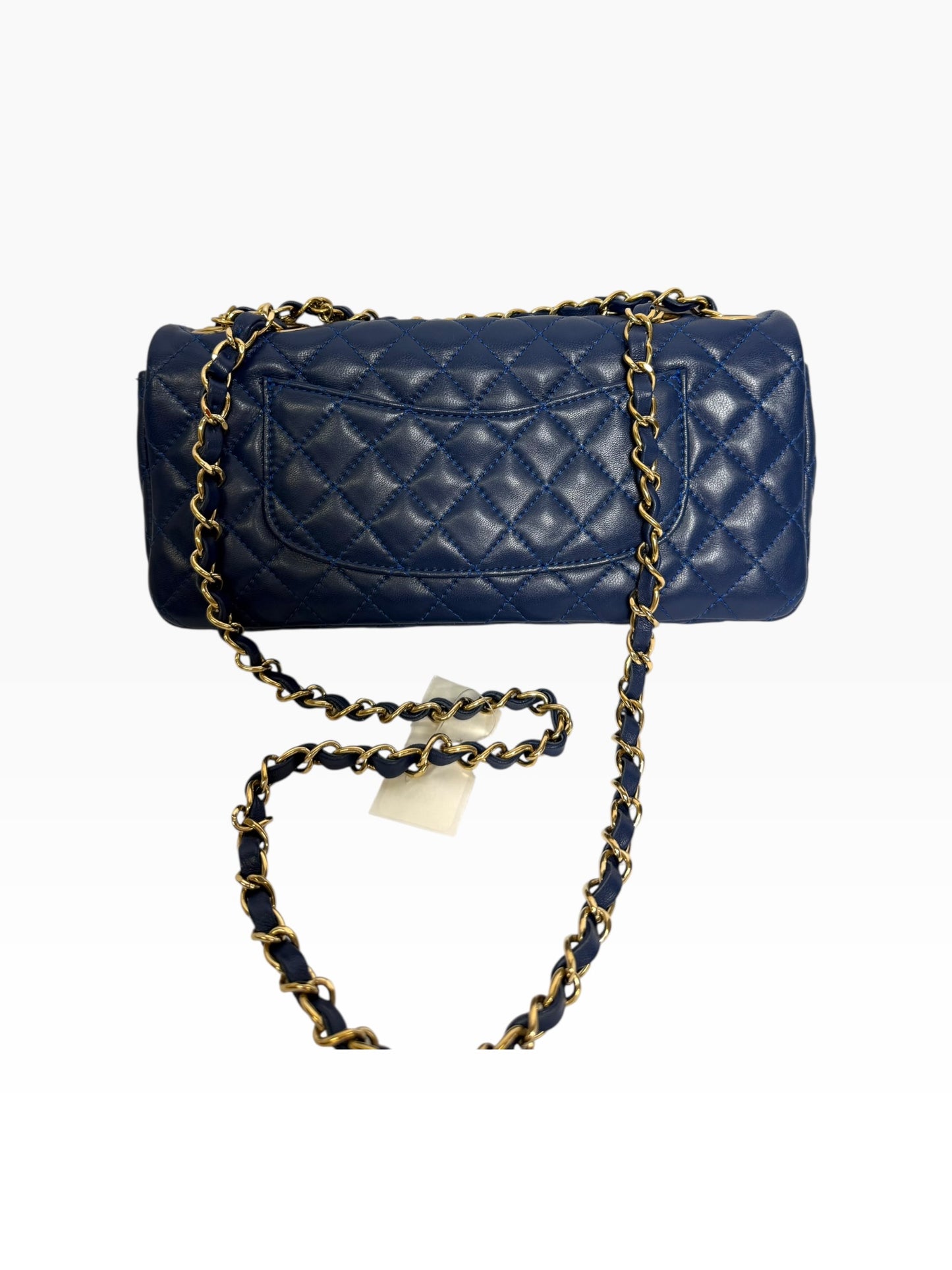 Chanel Royal Blue East/West Valentine GHW