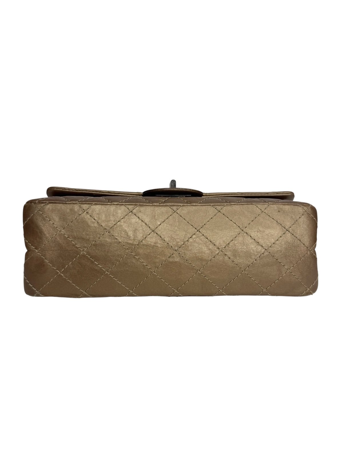 Chanel Metallic Reissue 2.55 Double Flap T9274