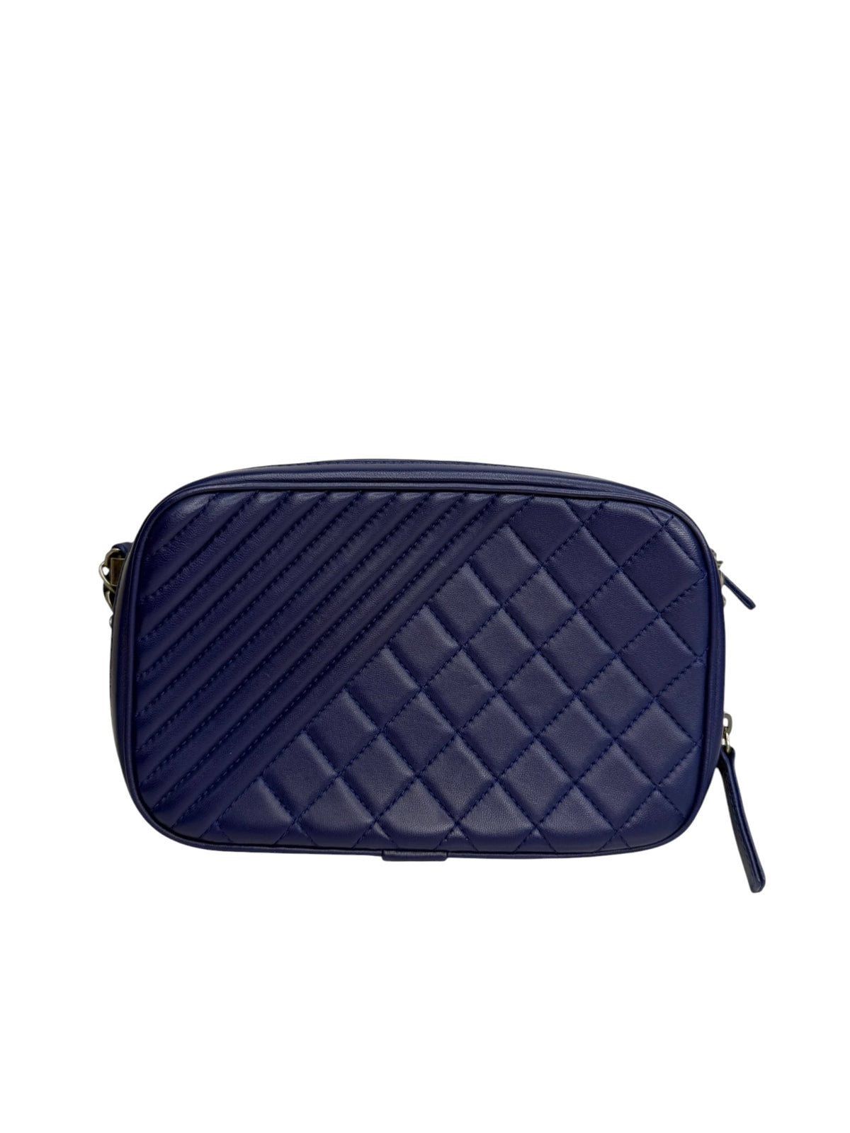 Chanel Coco Boy Camera Bag Blue T9270