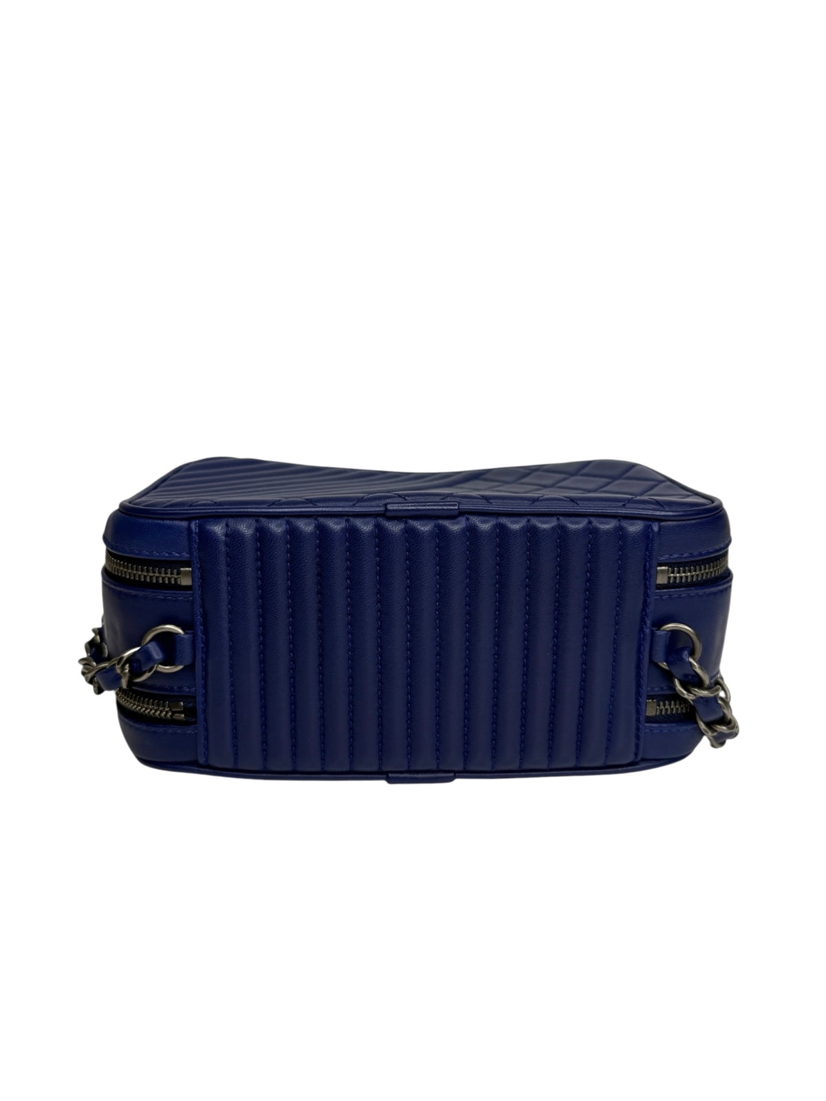 Chanel Coco Boy Camera Bag Blue T9270