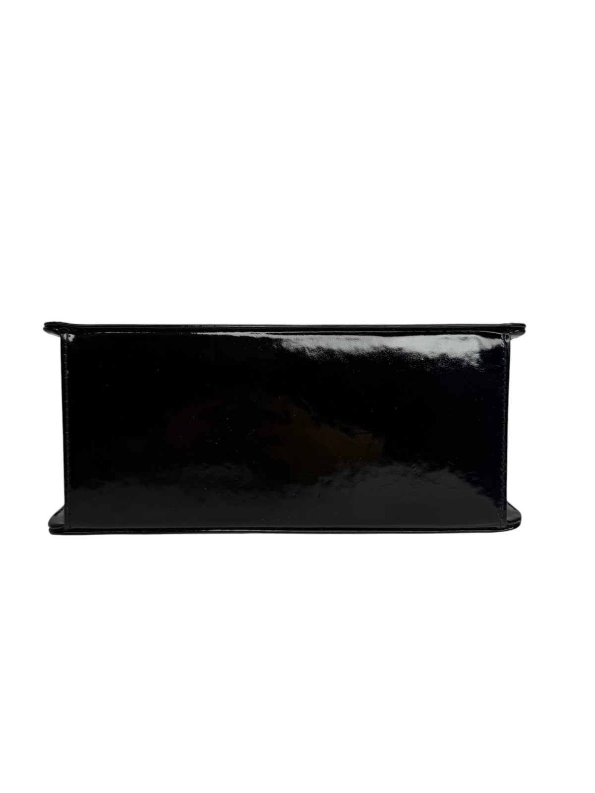 Chanel Black Patent Square Reissue Flap T9276