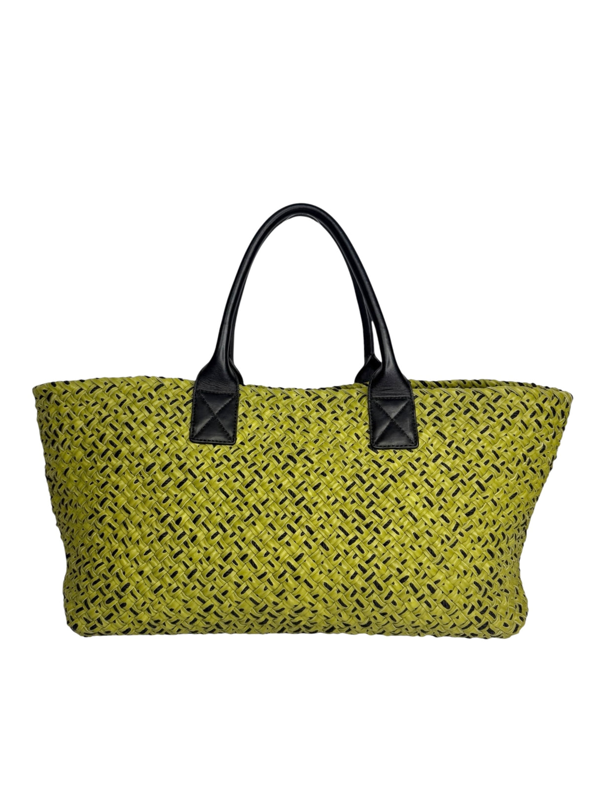 Bottega Veneta Intrecciato Green Cabat Tote T9271