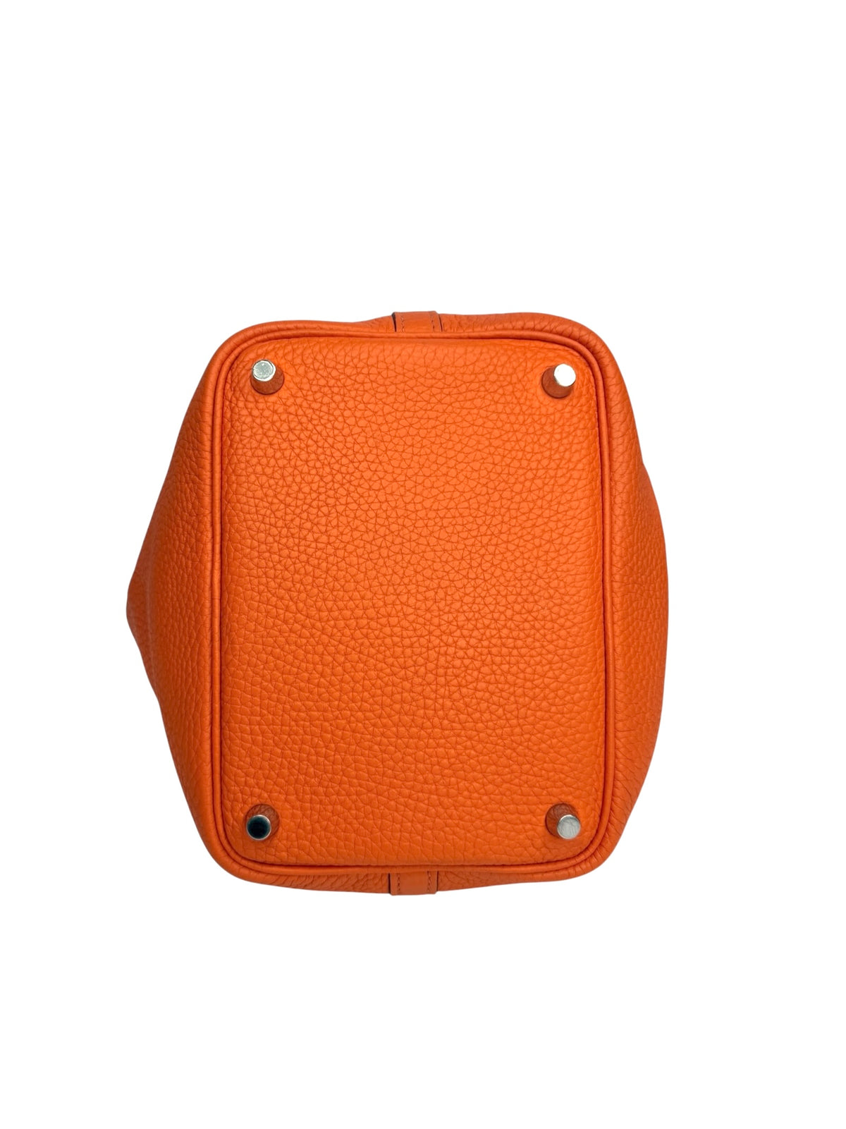 Hermes Picotin 18 Orange Clemence Palladium Hardware T9234