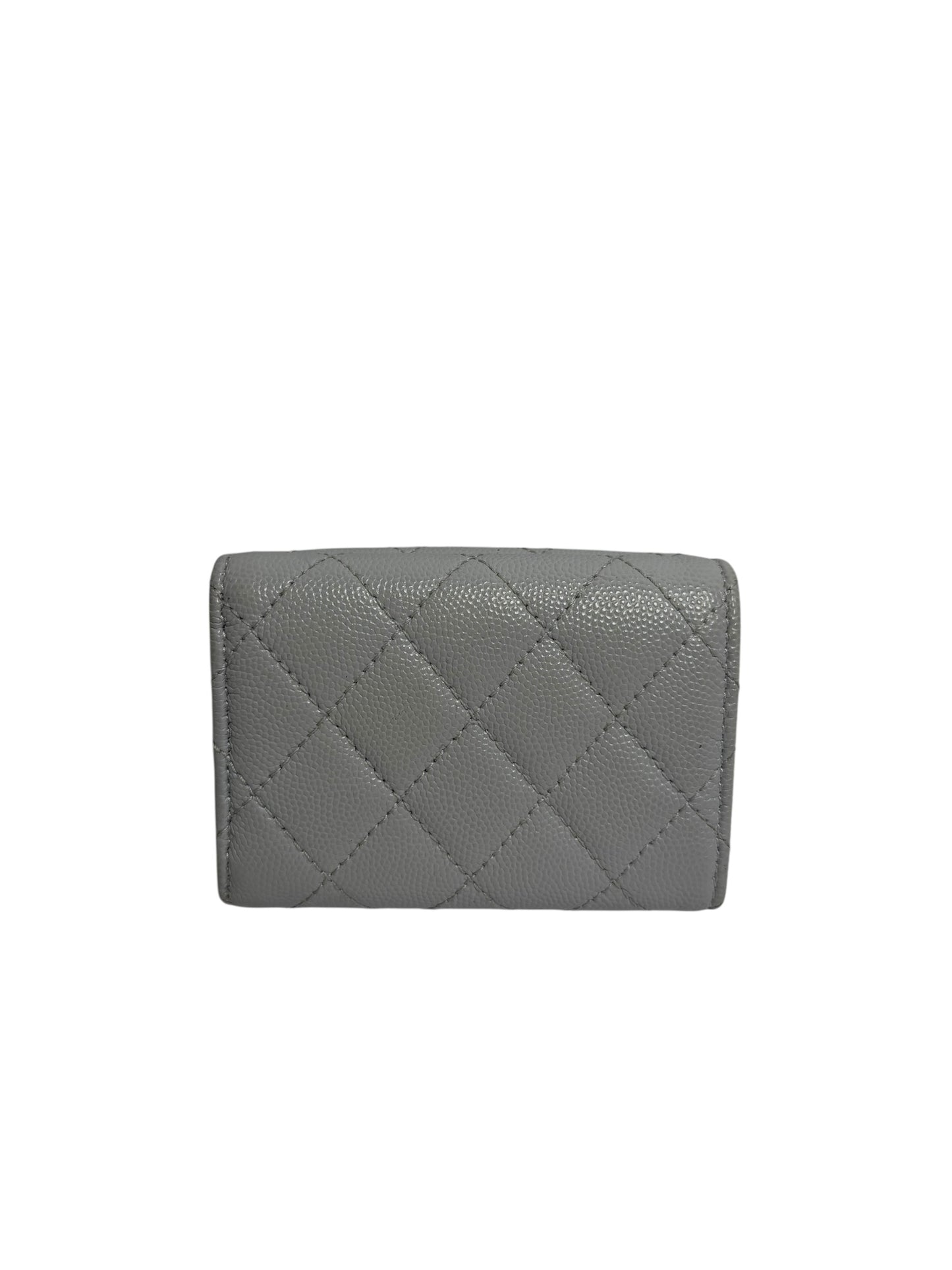 Chanel card holder white