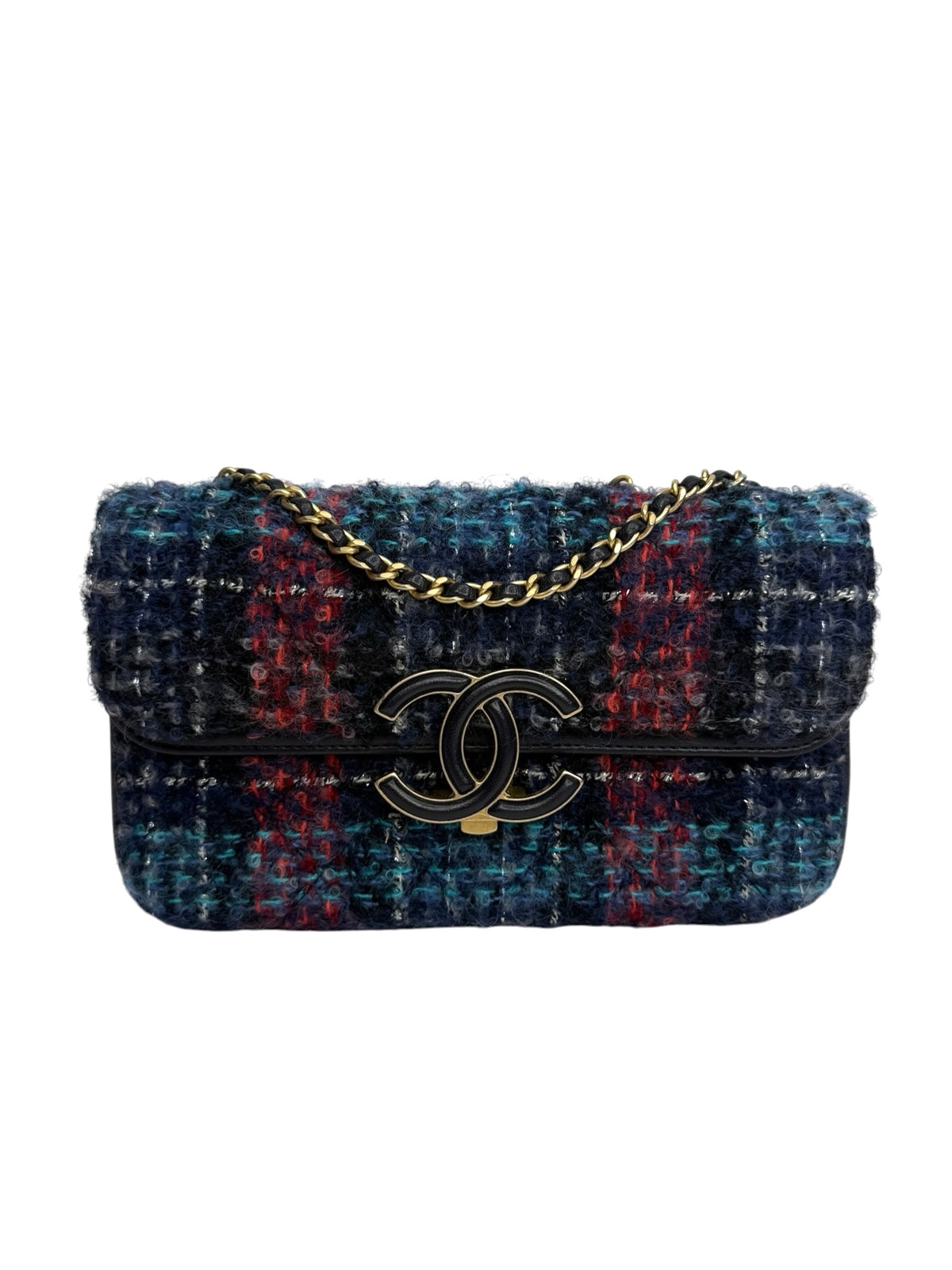 Chanel Tweed CC Chic Small Flap T9286