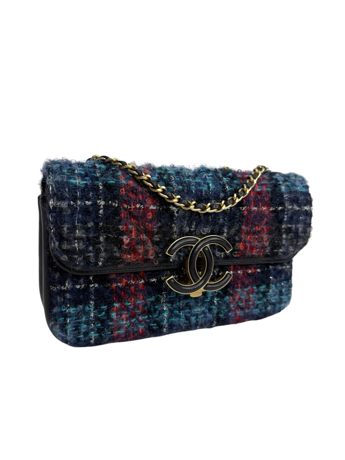 Chanel Tweed CC Chic Small Flap T9286