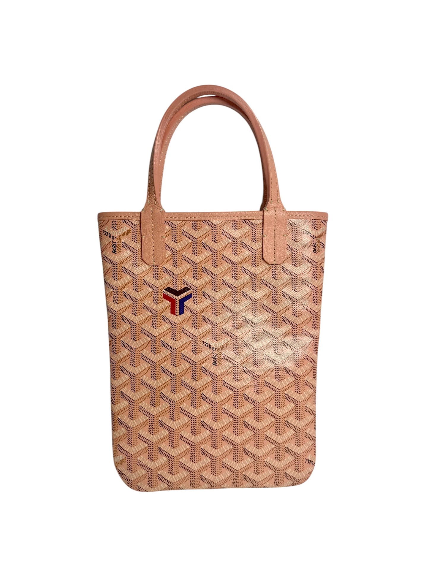 Goyard Pink Vertical Tote T7499