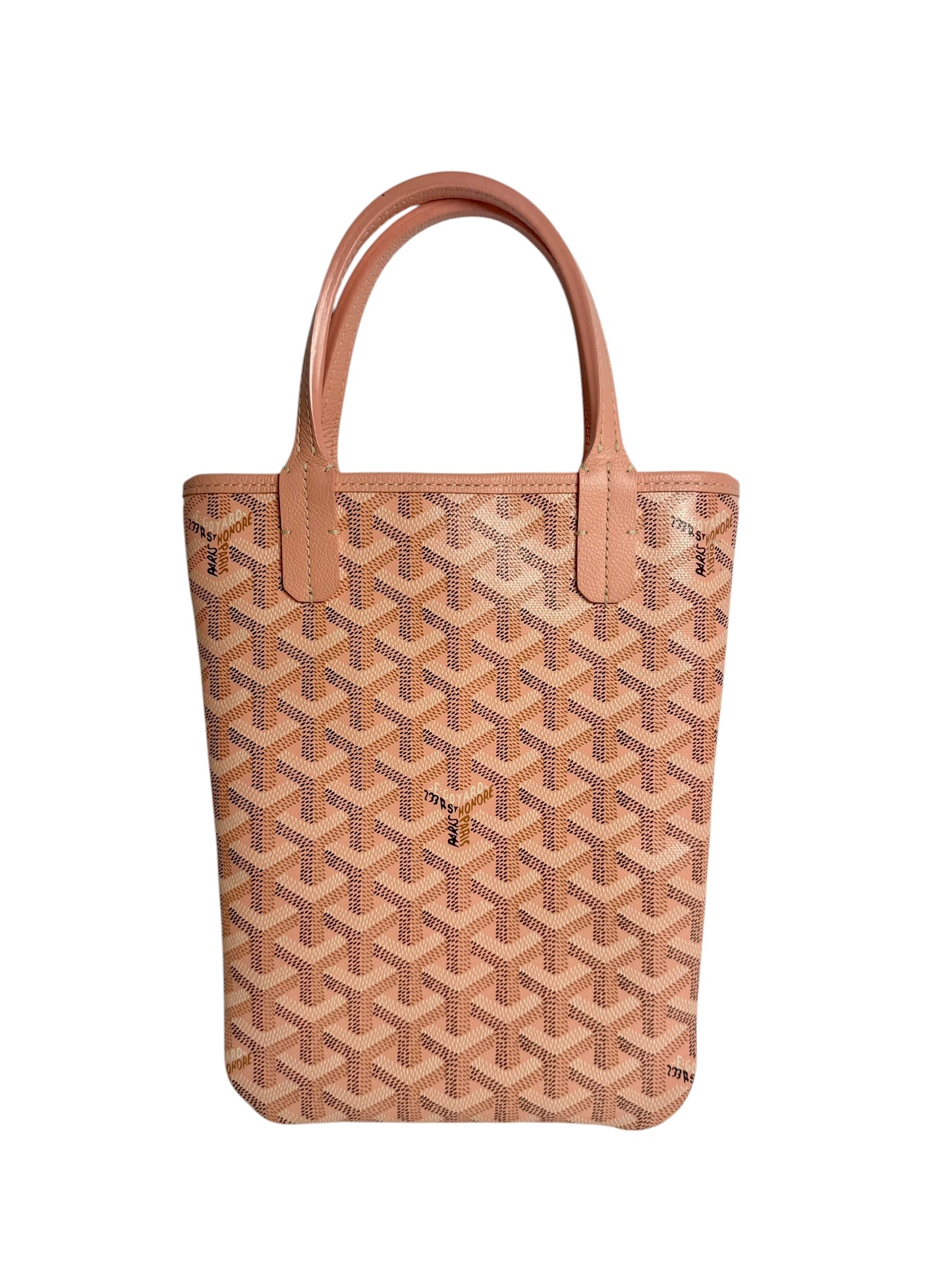 Goyard Pink Vertical Tote T7499