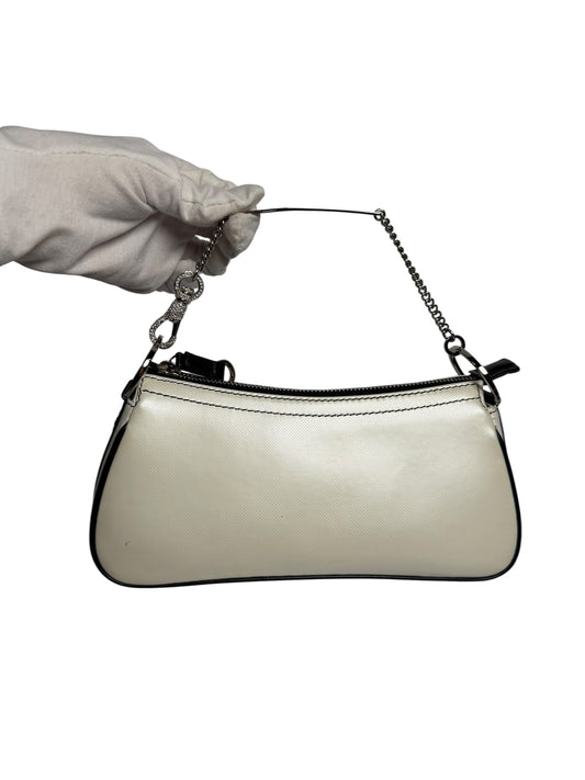 Dior white black crystal detail john galliano