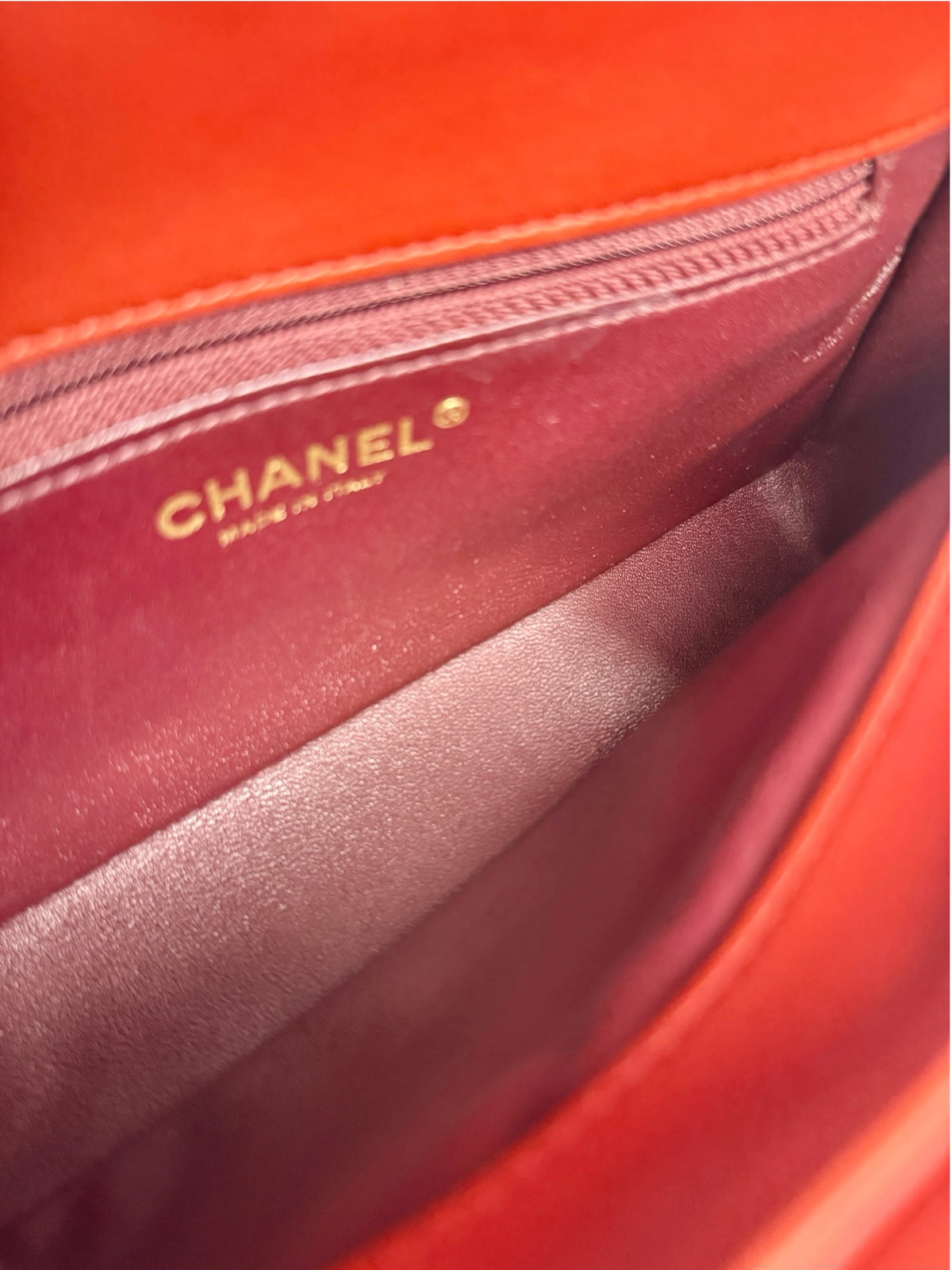 Chanel Small Red Diana Flap Bag T9287