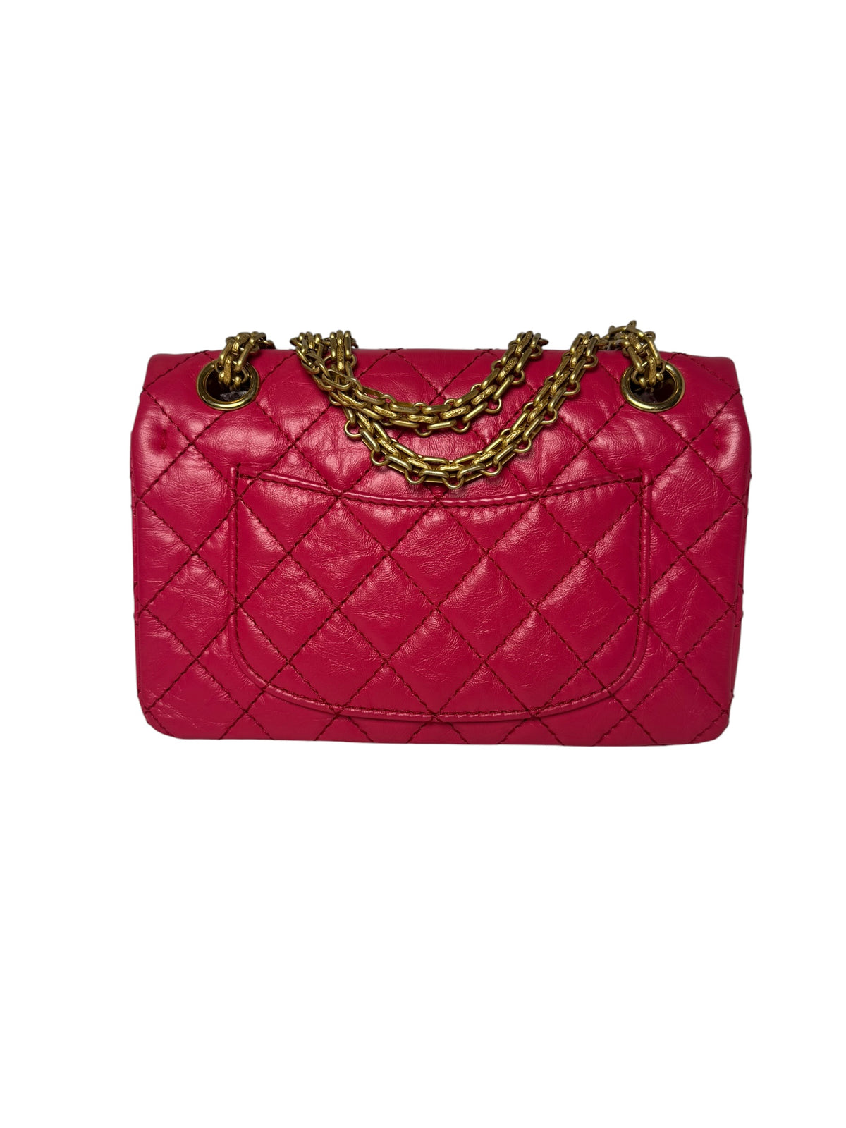 Chanel Pink Reissue Mini GHW T8474