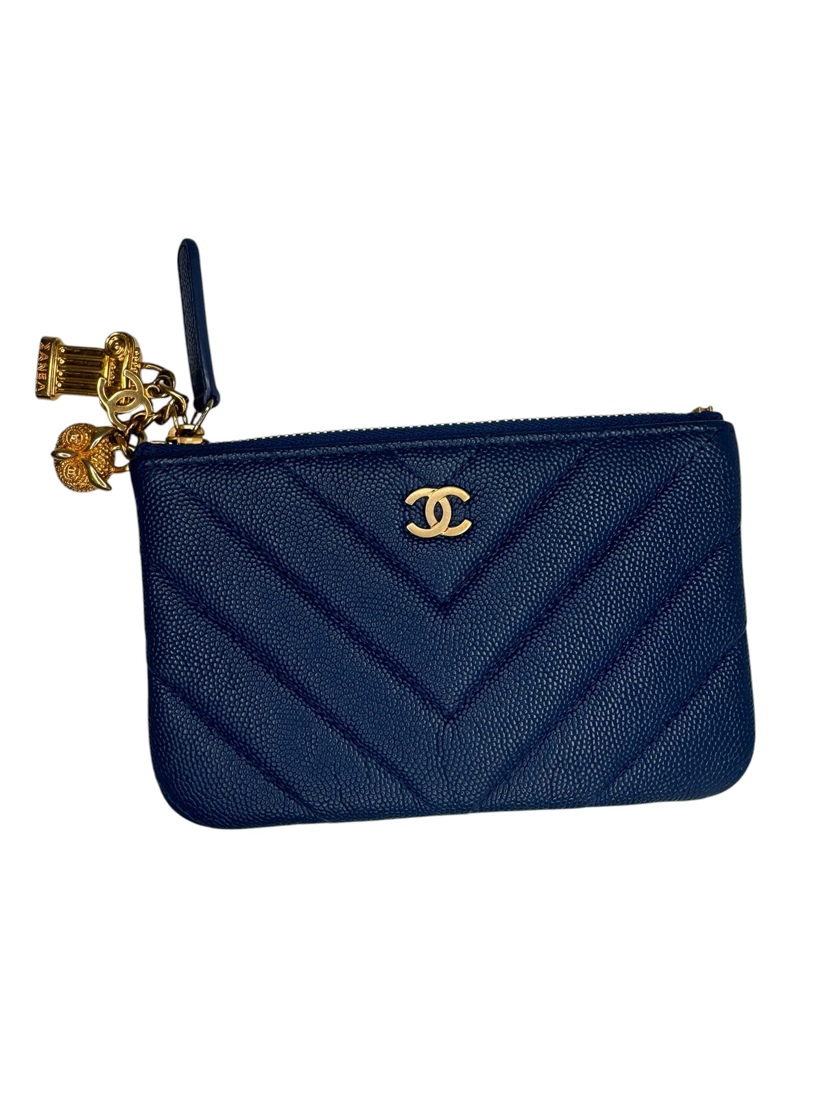 Chanel Blue Wallet T8461