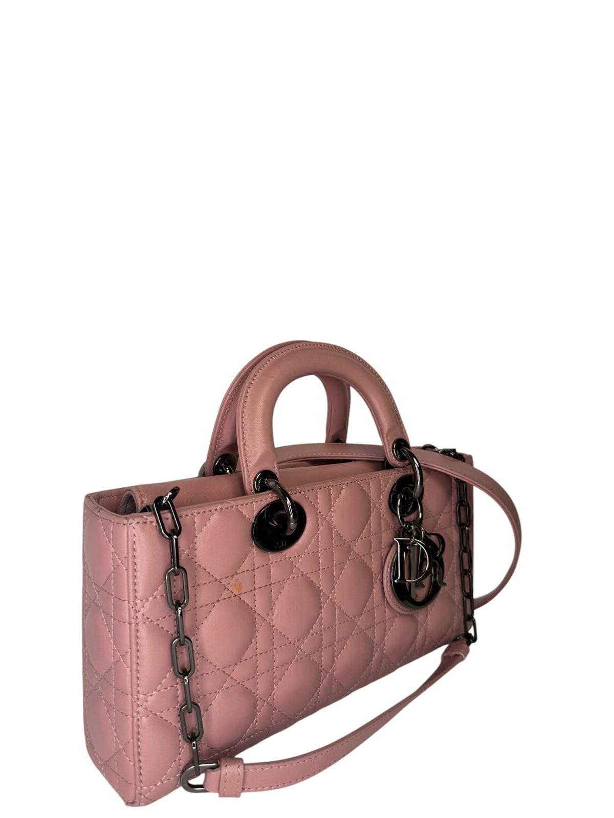 Christian Dior Lady D-Joy Bag Pink T8387