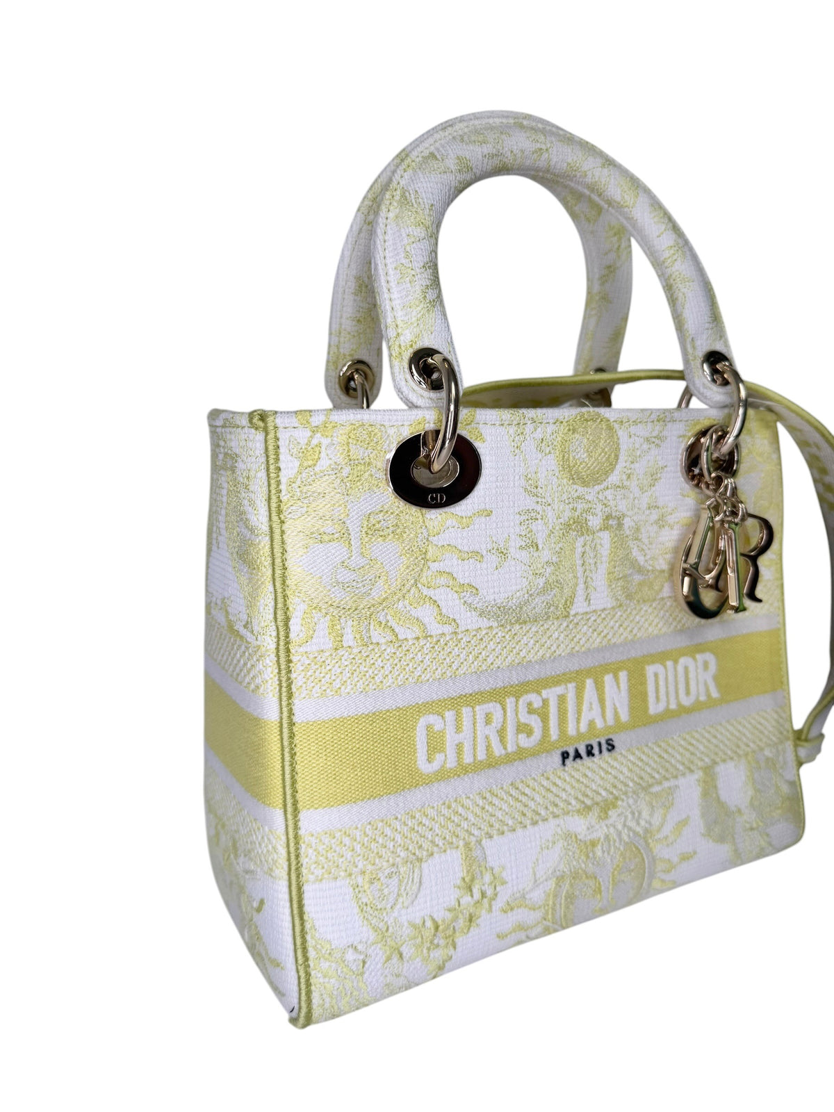 Christian Dior Canvas Dioriviera Lady D-Lite Medium T8375