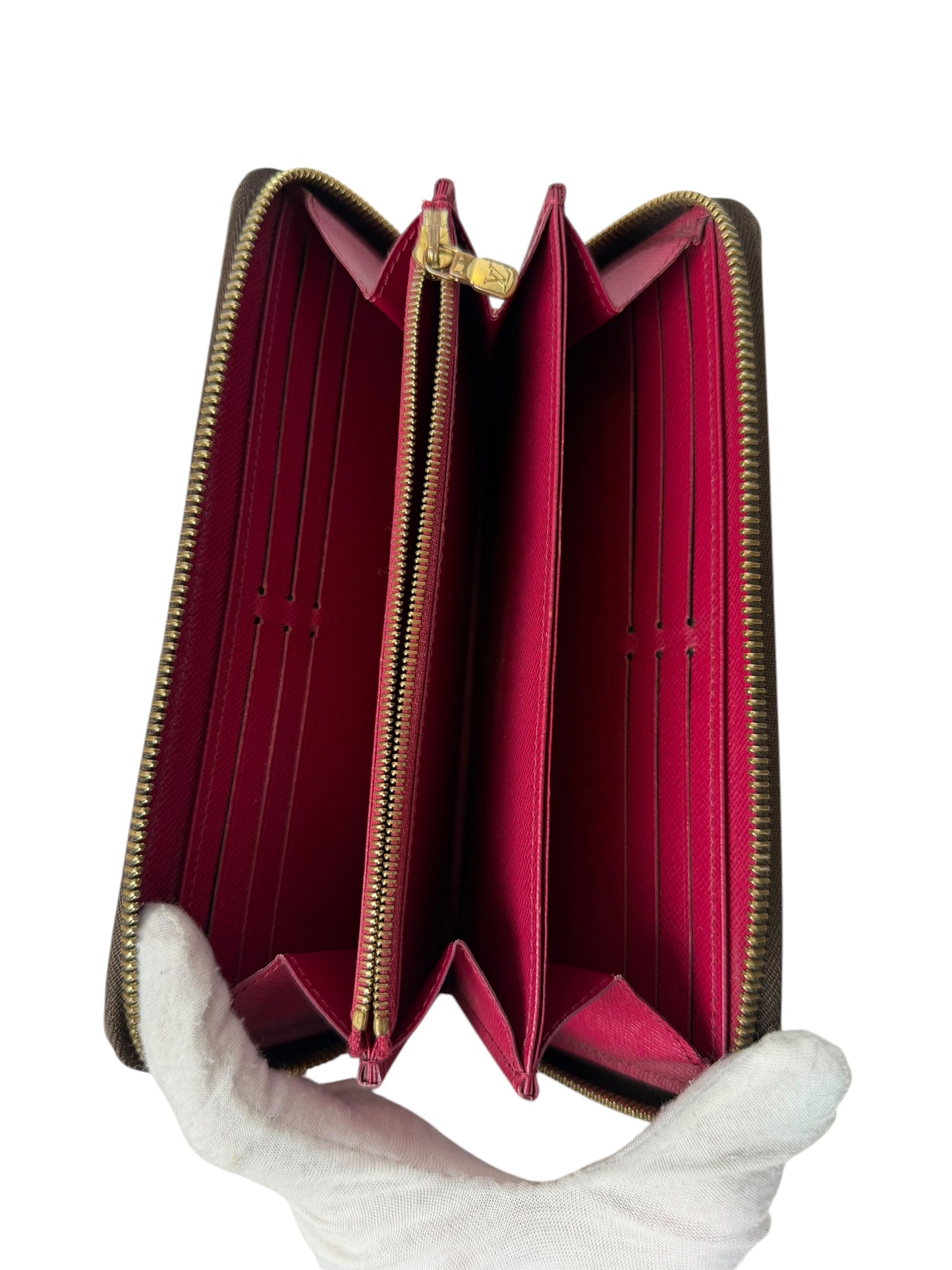 Louis Vuitton Monogram Zip Wallet T5897