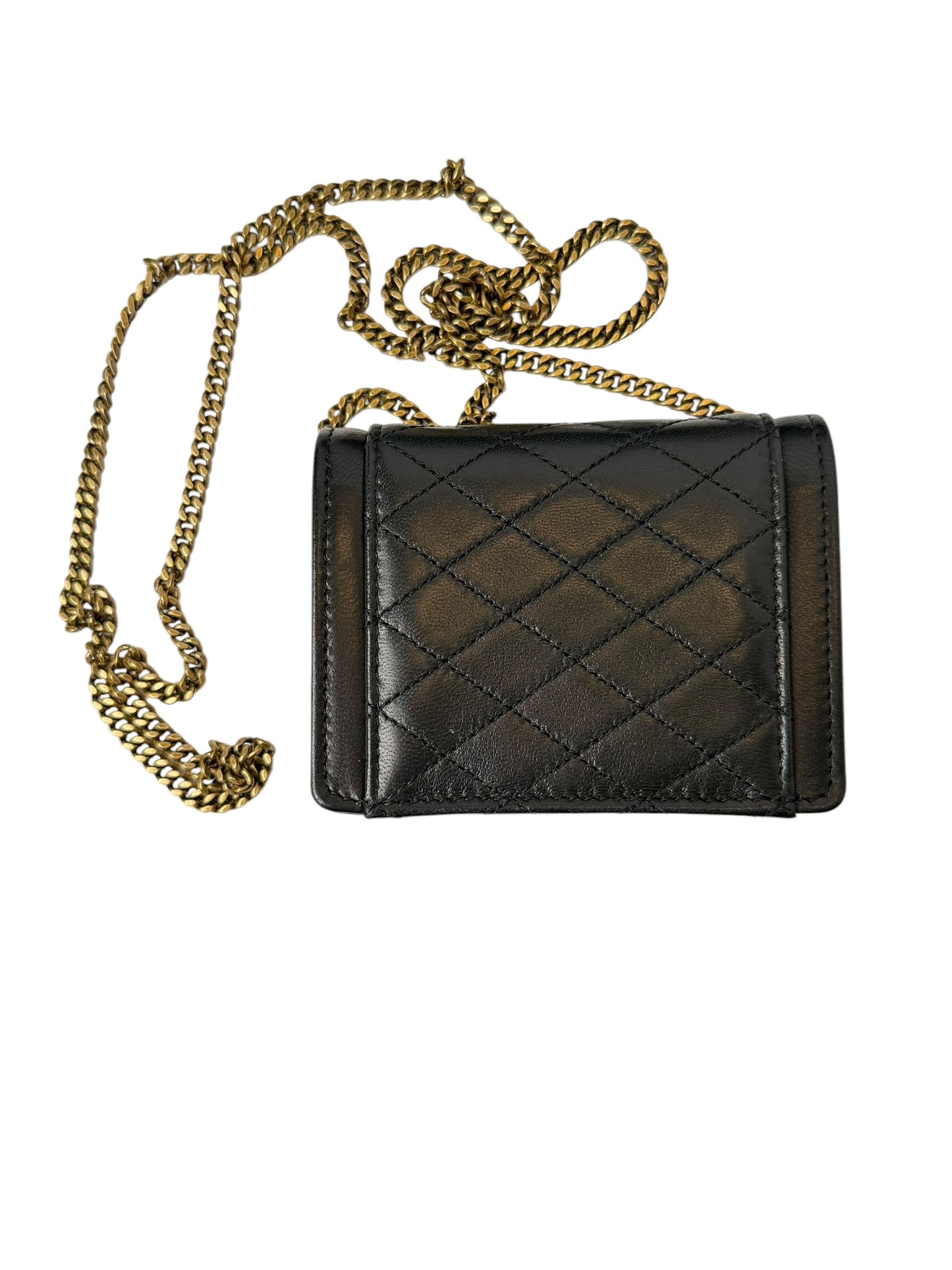 YSL Black Micro WOC T1972