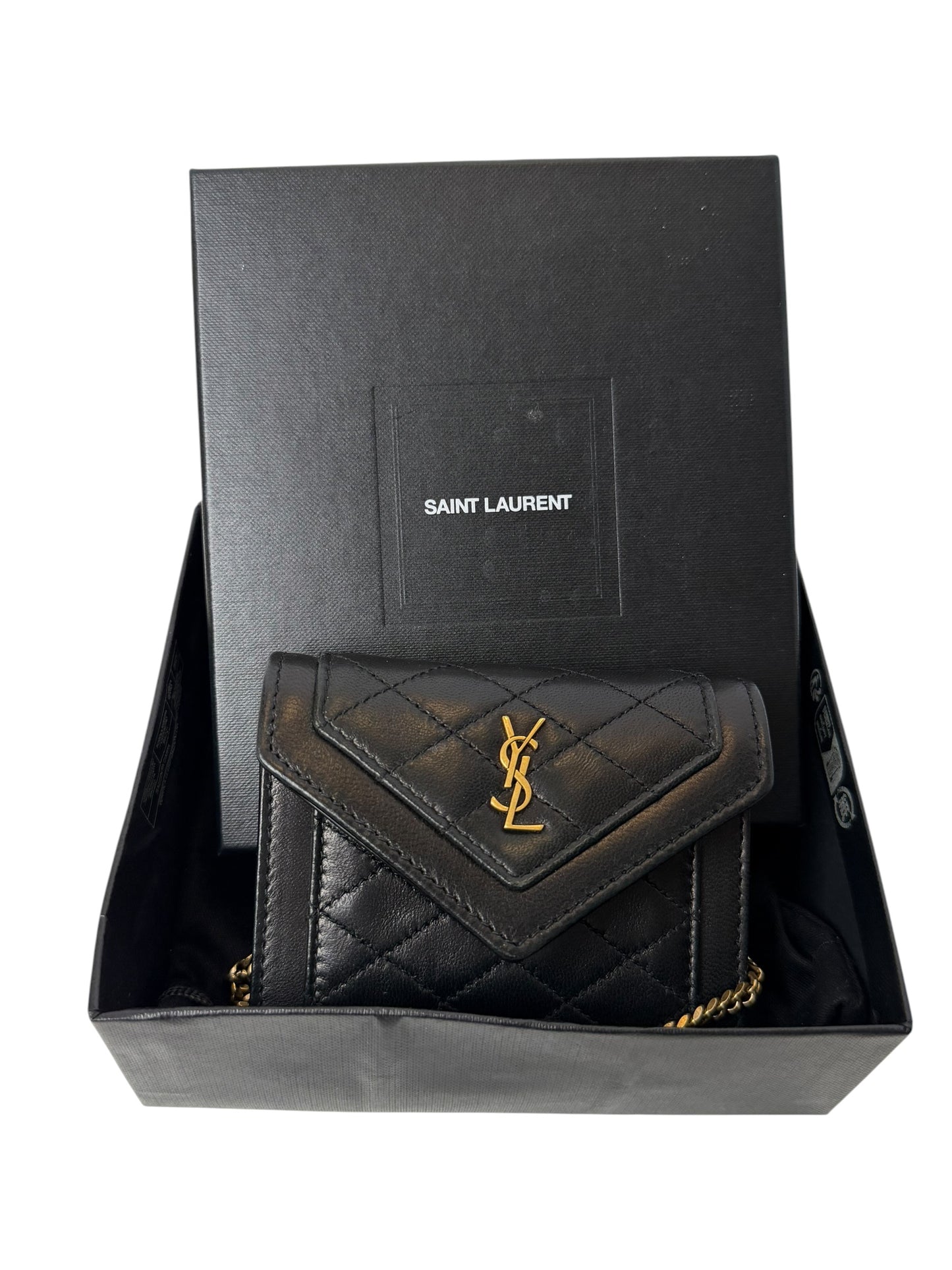 YSL Black Micro WOC T1972