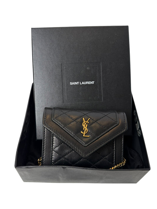 YSL Black Micro WOC T1972