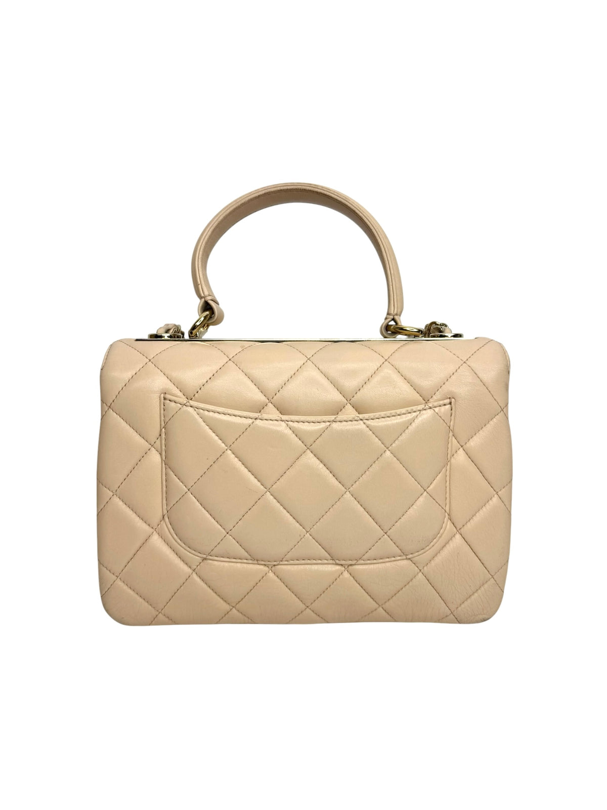 Chanel Small Beige Top Handle Trendy CC T9364