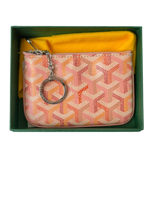 Goyard Limited Edition Pink Key Case T7594