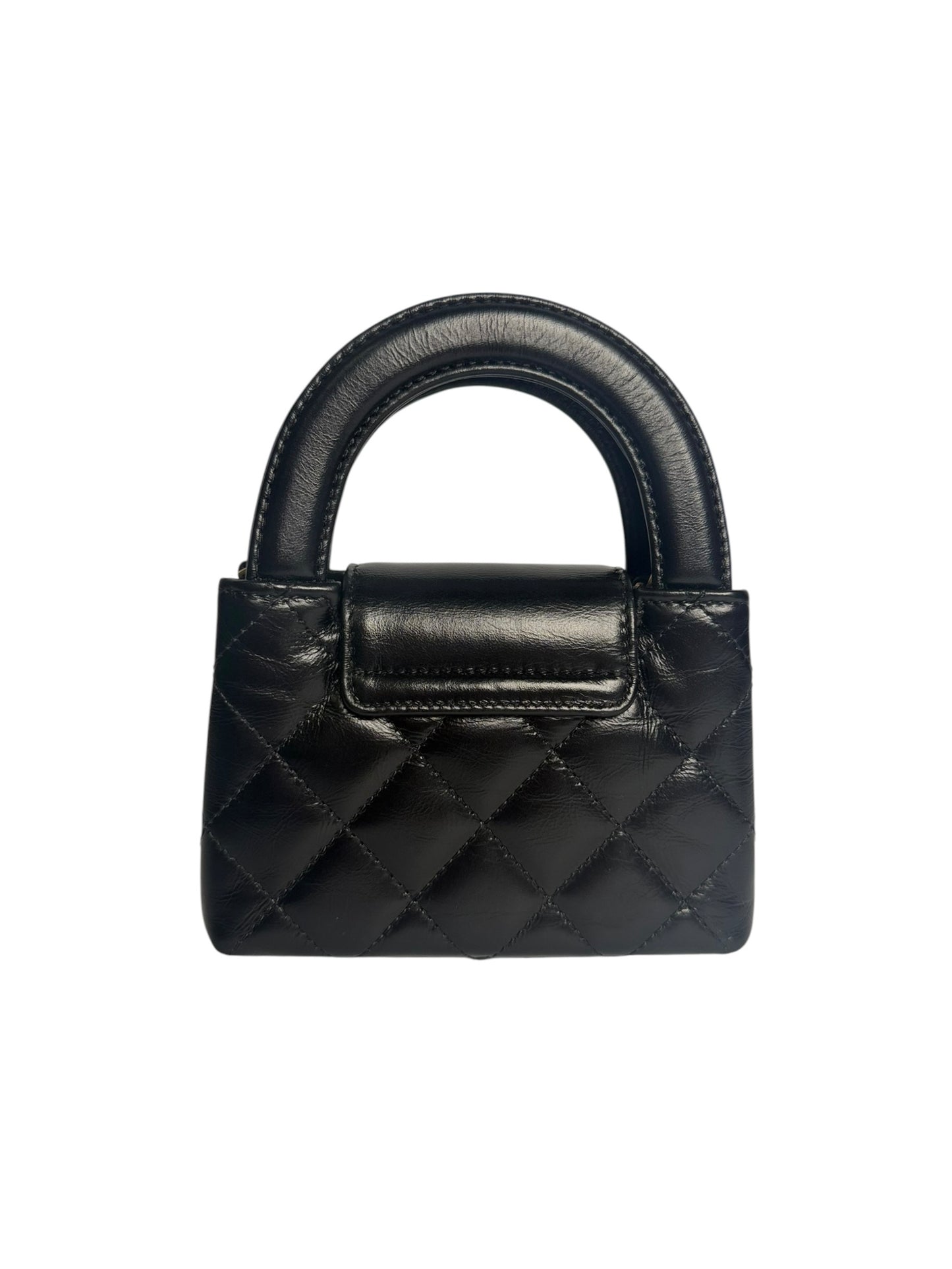 Chanel Mini Kelly Shopping Bag Black
