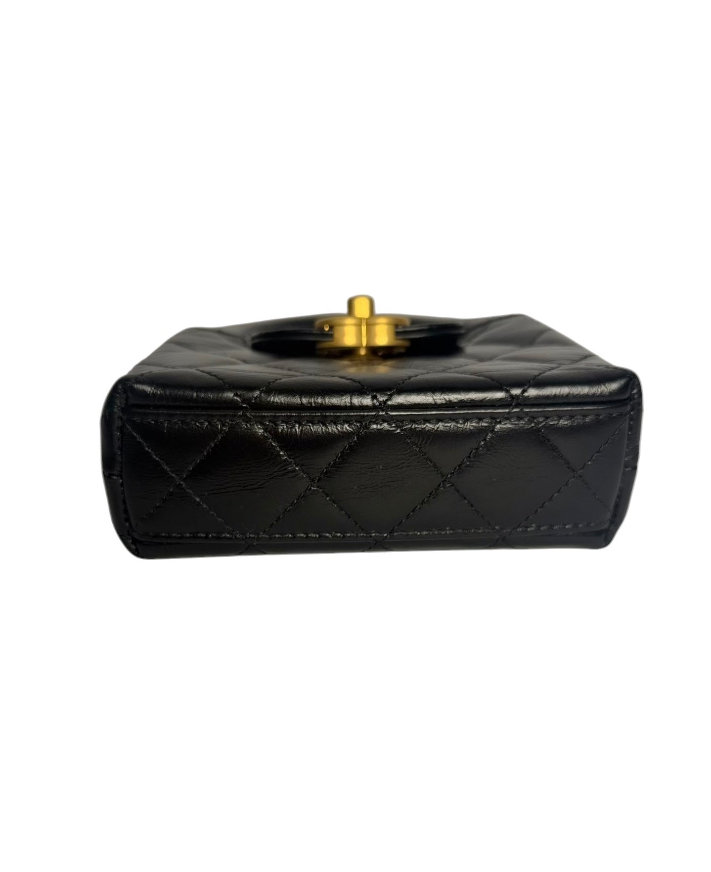 Chanel Mini Kelly Shopping Bag Black