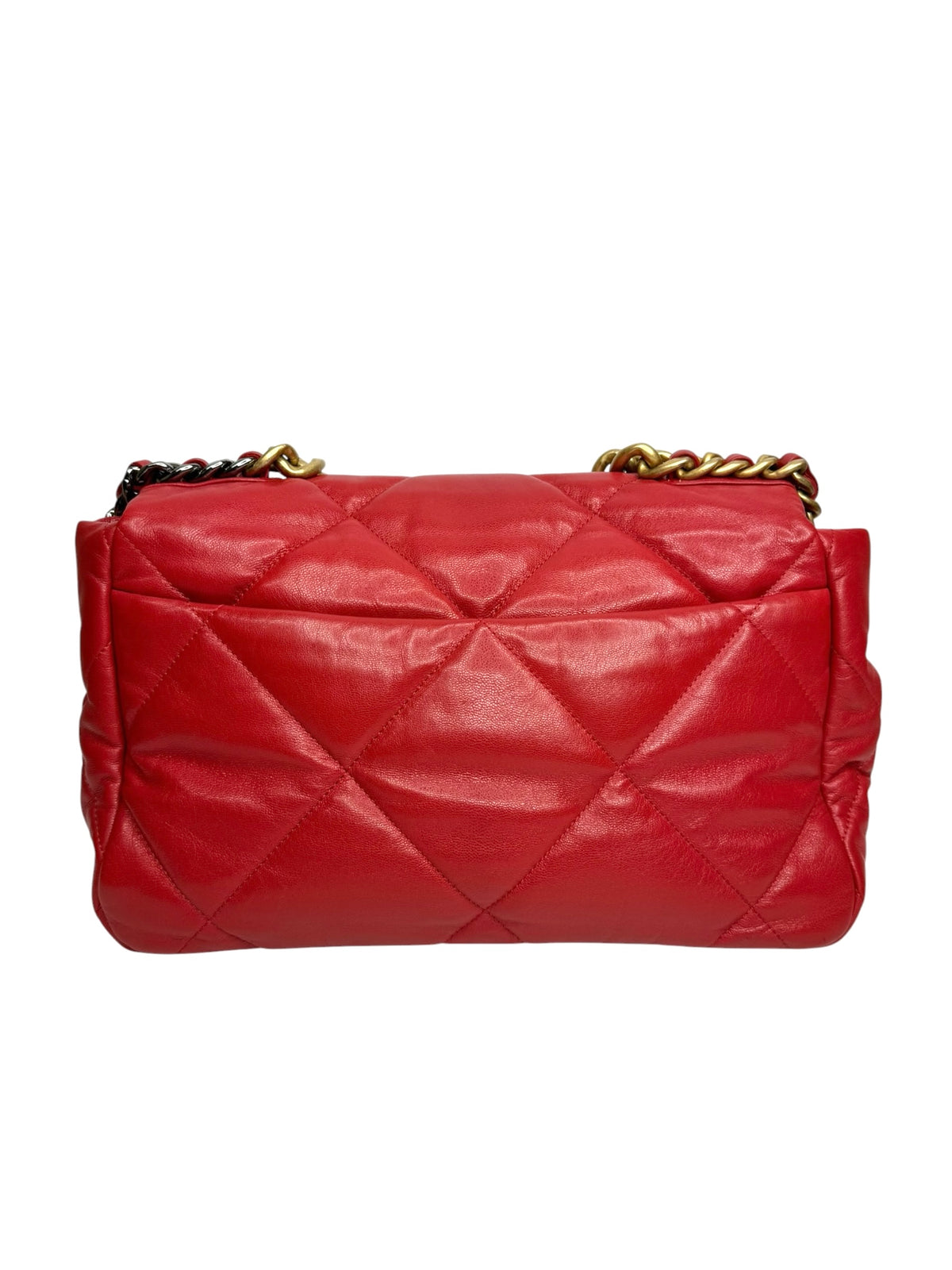 Chanel Large Red 19 Flap T9337