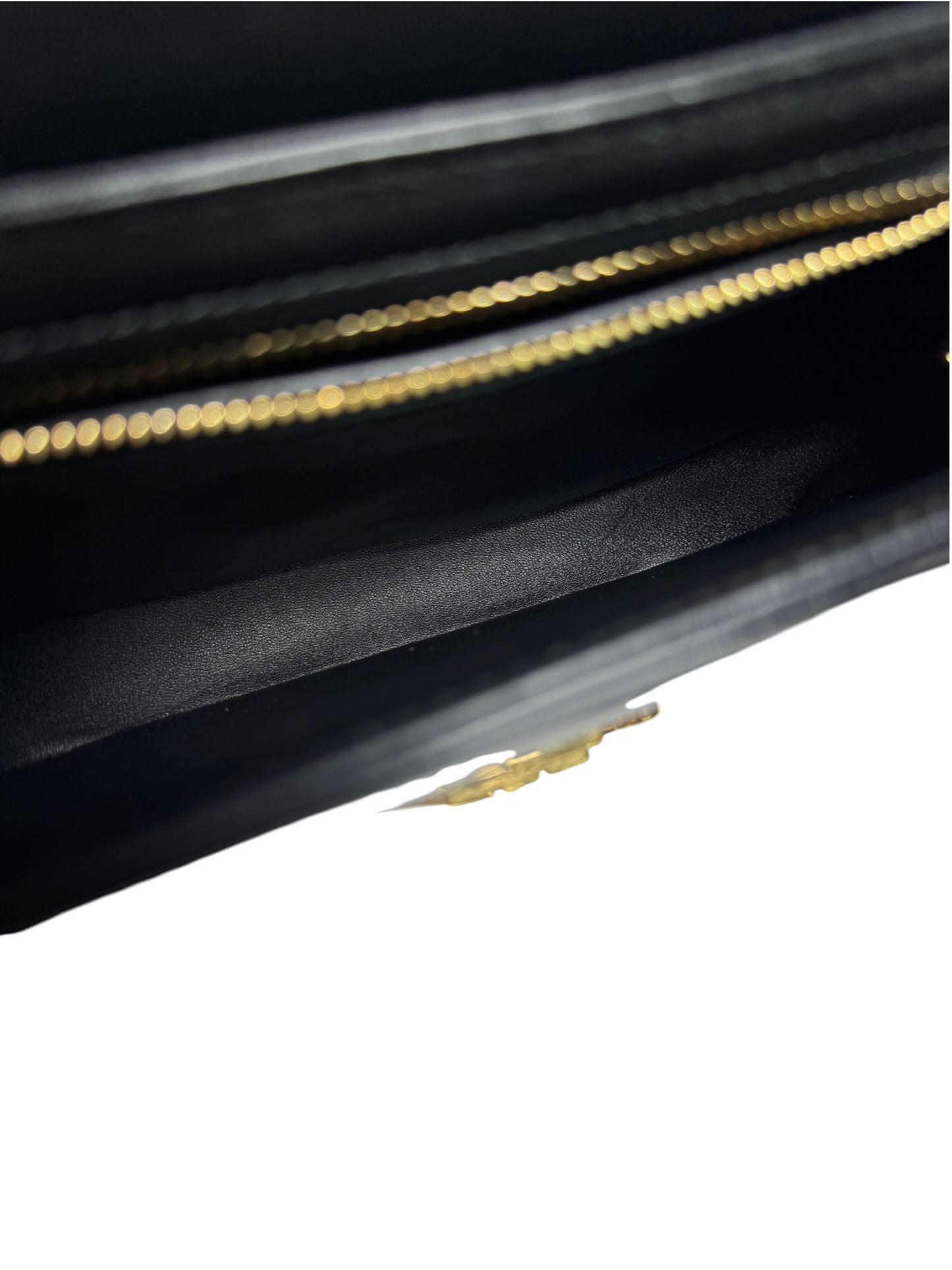 Celine Black Calfskin Triomphe Besace Clea T8326