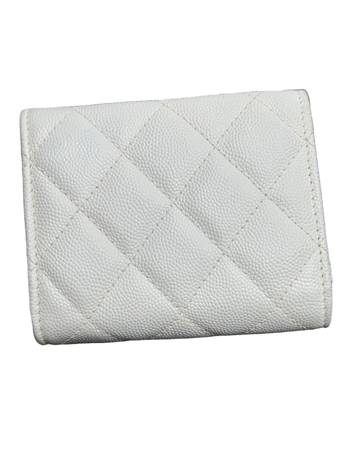 Chanel White Caviar Nano Crossbody T8329