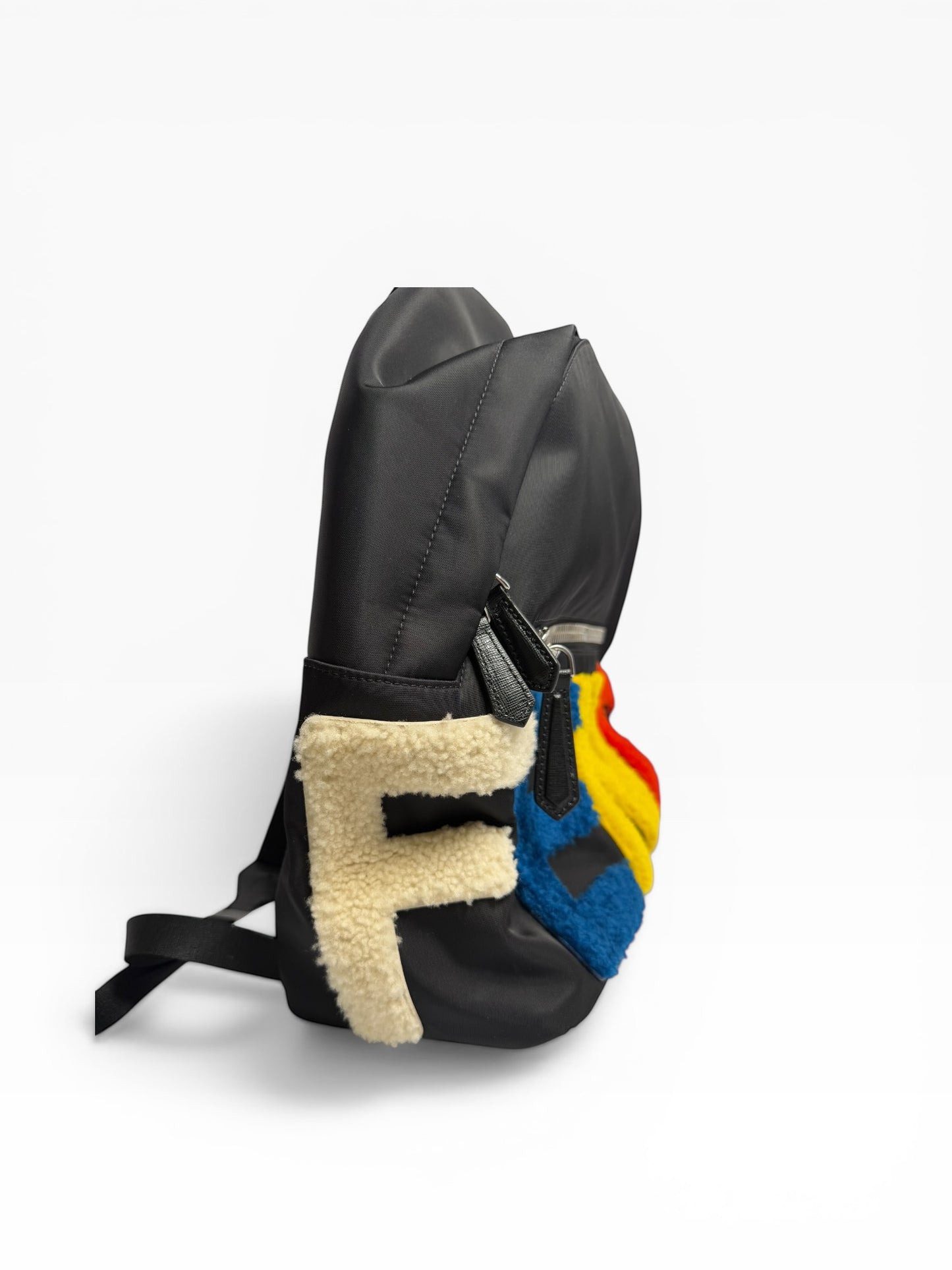 Fendi black backpack