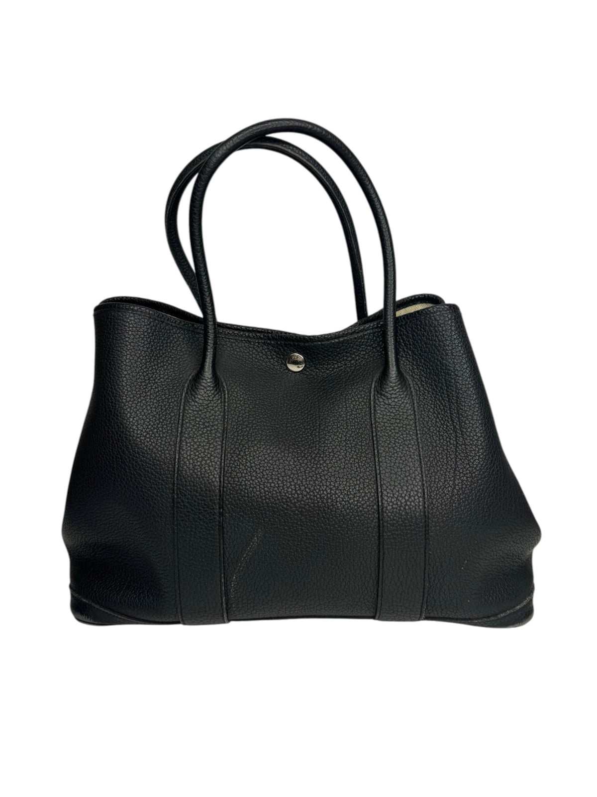 Hermes Garden Party 36 Black Tote T9331