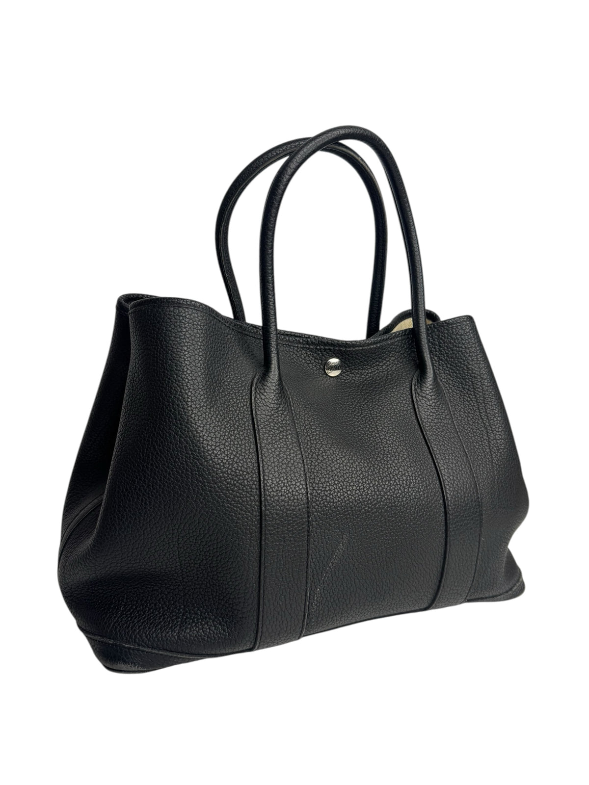 Hermes Garden Party 36 Black Tote T9331