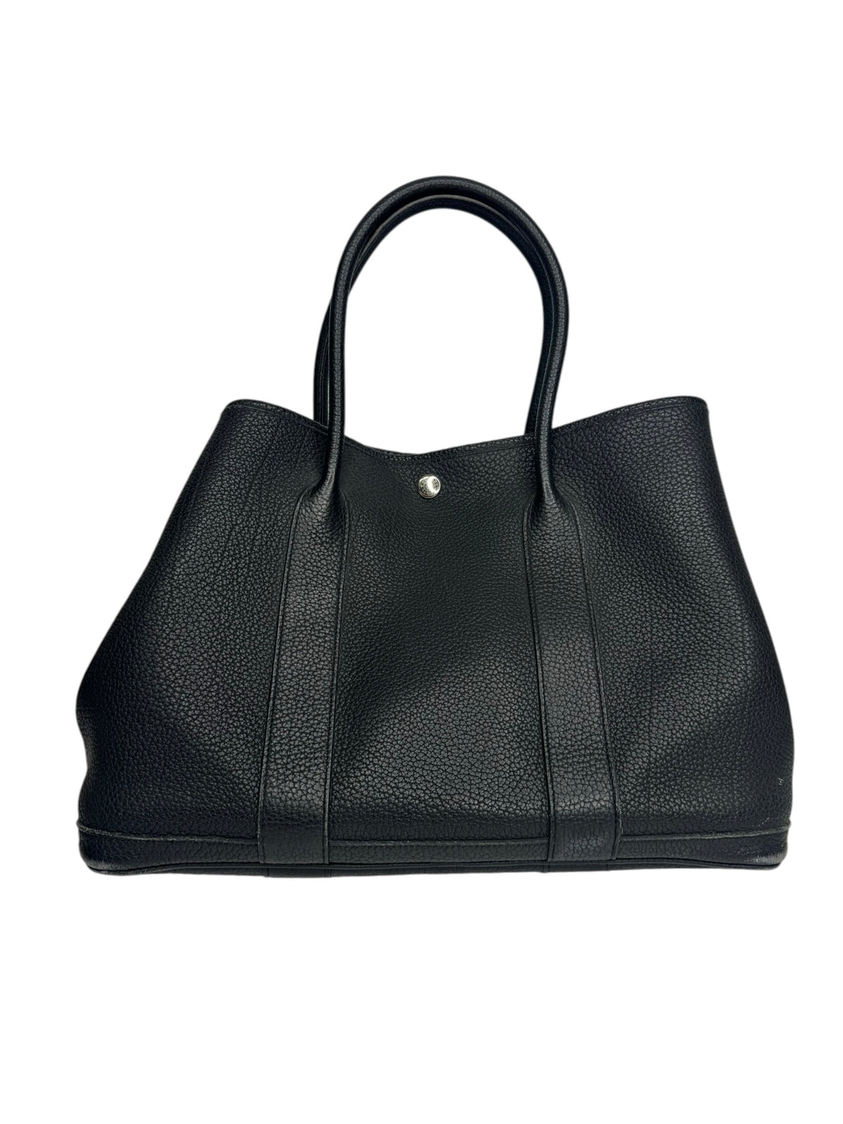 Hermes Garden Party 36 Black Tote T9331