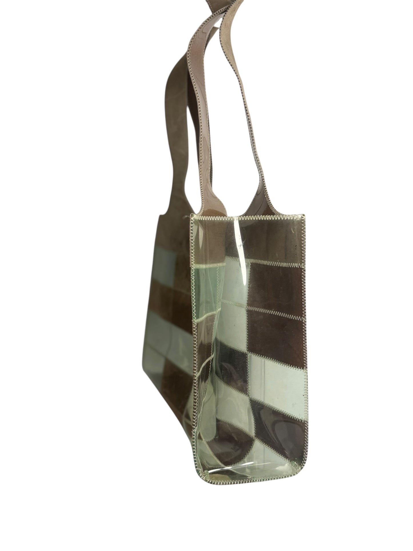 Chanel Suede Patchwork PVC Tote