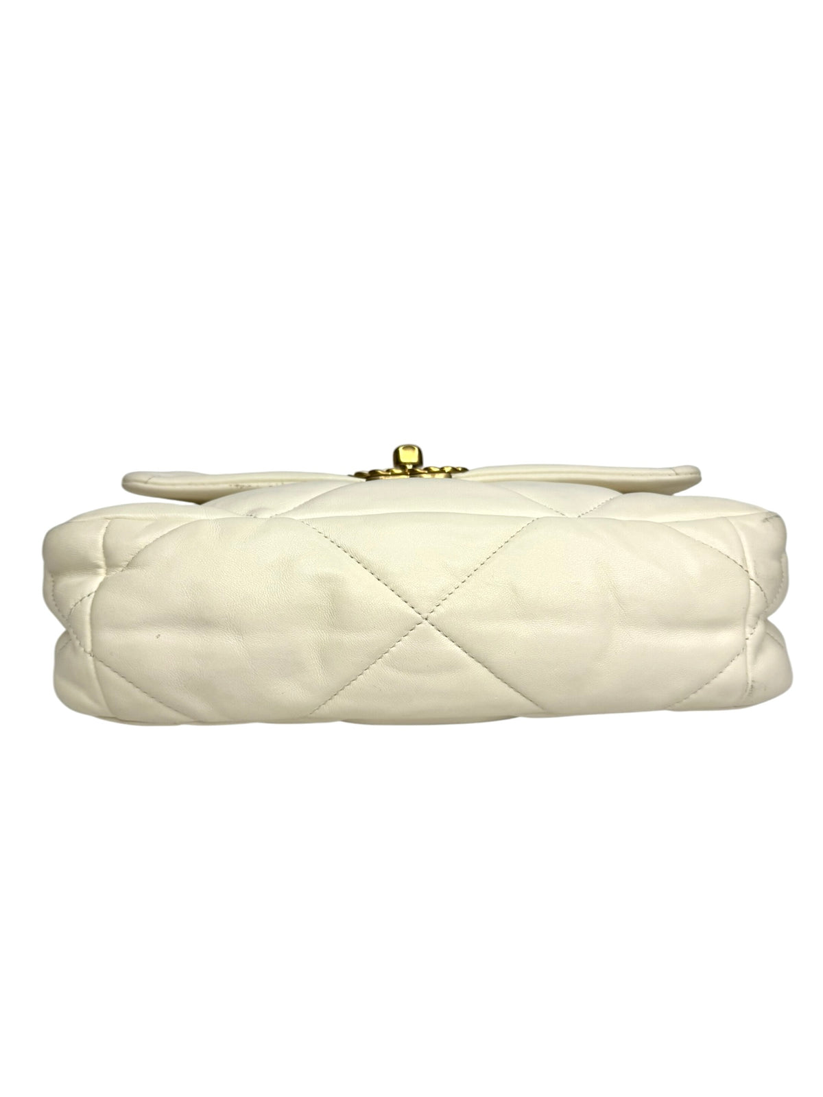 Chanel 19 Medium White Flap T9319