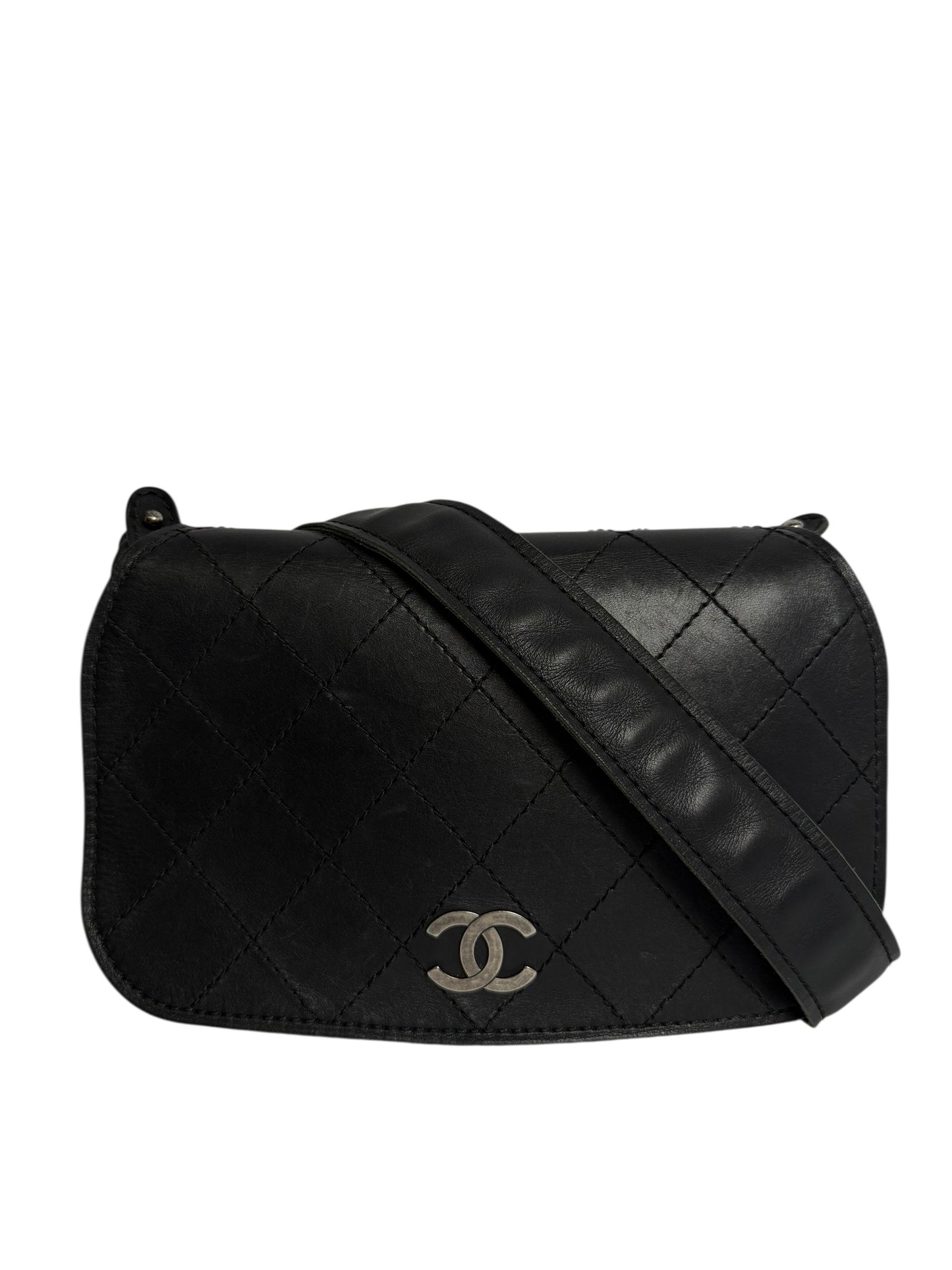 Chanel Black Mesh Flap