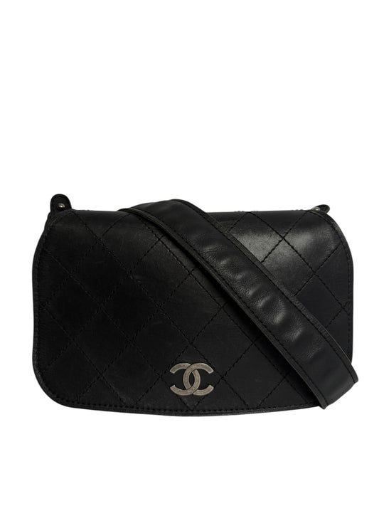 Chanel Black Mesh Flap