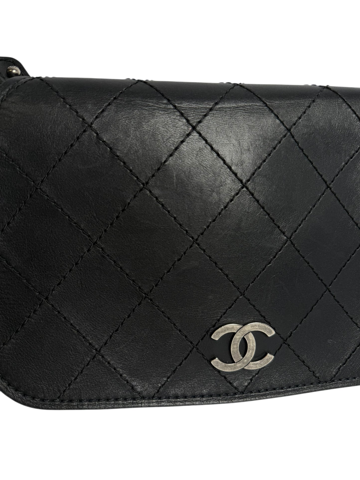 Chanel Black Mesh Flap