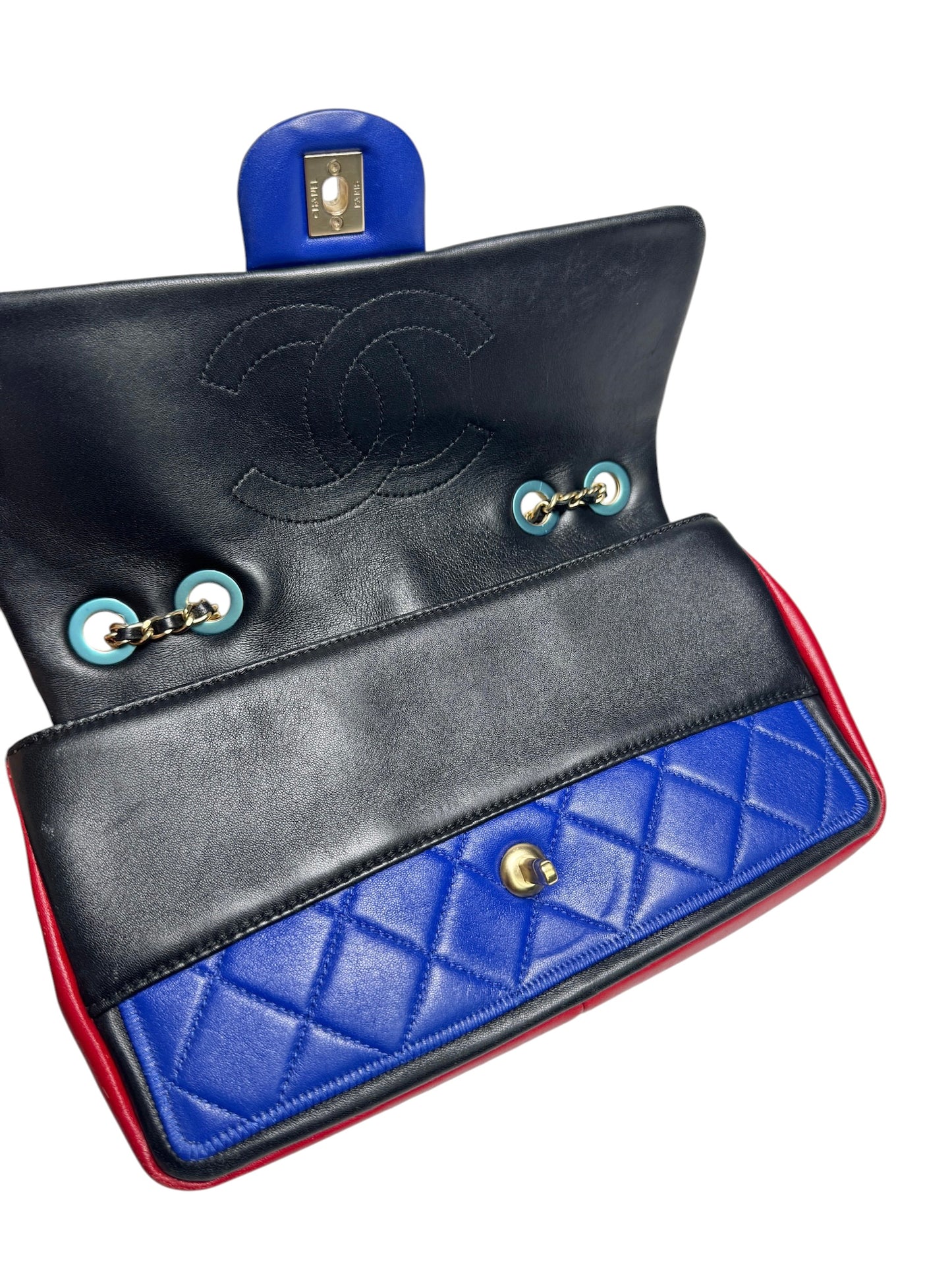 Chanel Colorblock Flap T8409