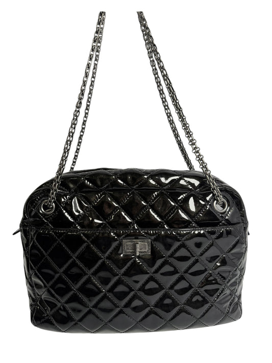 Chanel Black Patent Leather Reissue Bag