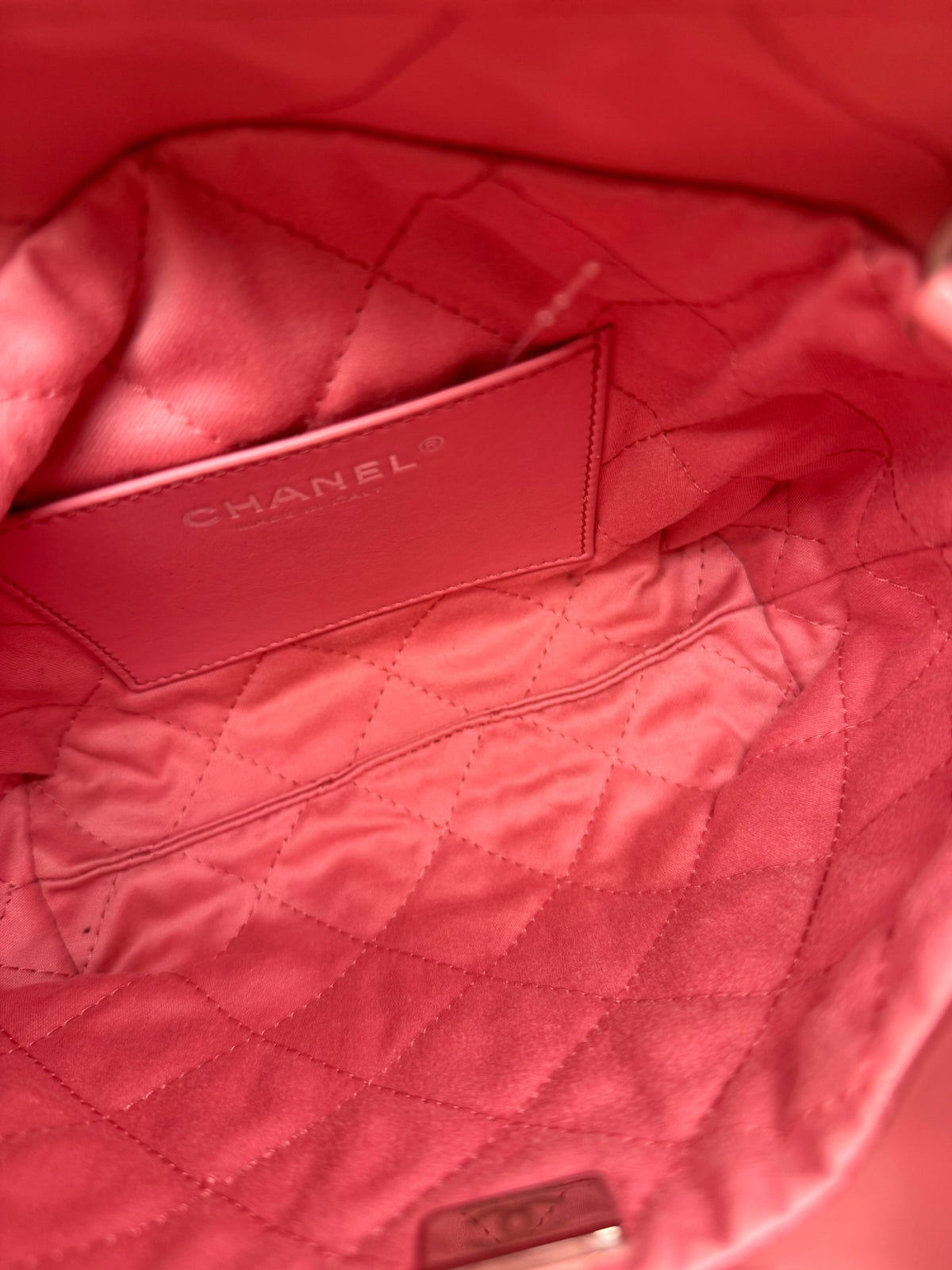 Chanel 22 Mini Pink Hobo Bag T9321